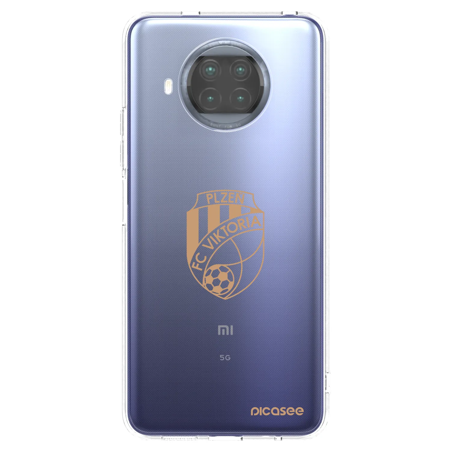 Picasee silikonový průhledný obal pro Xiaomi Mi 10T Lite - FC Viktoria Plzeň I