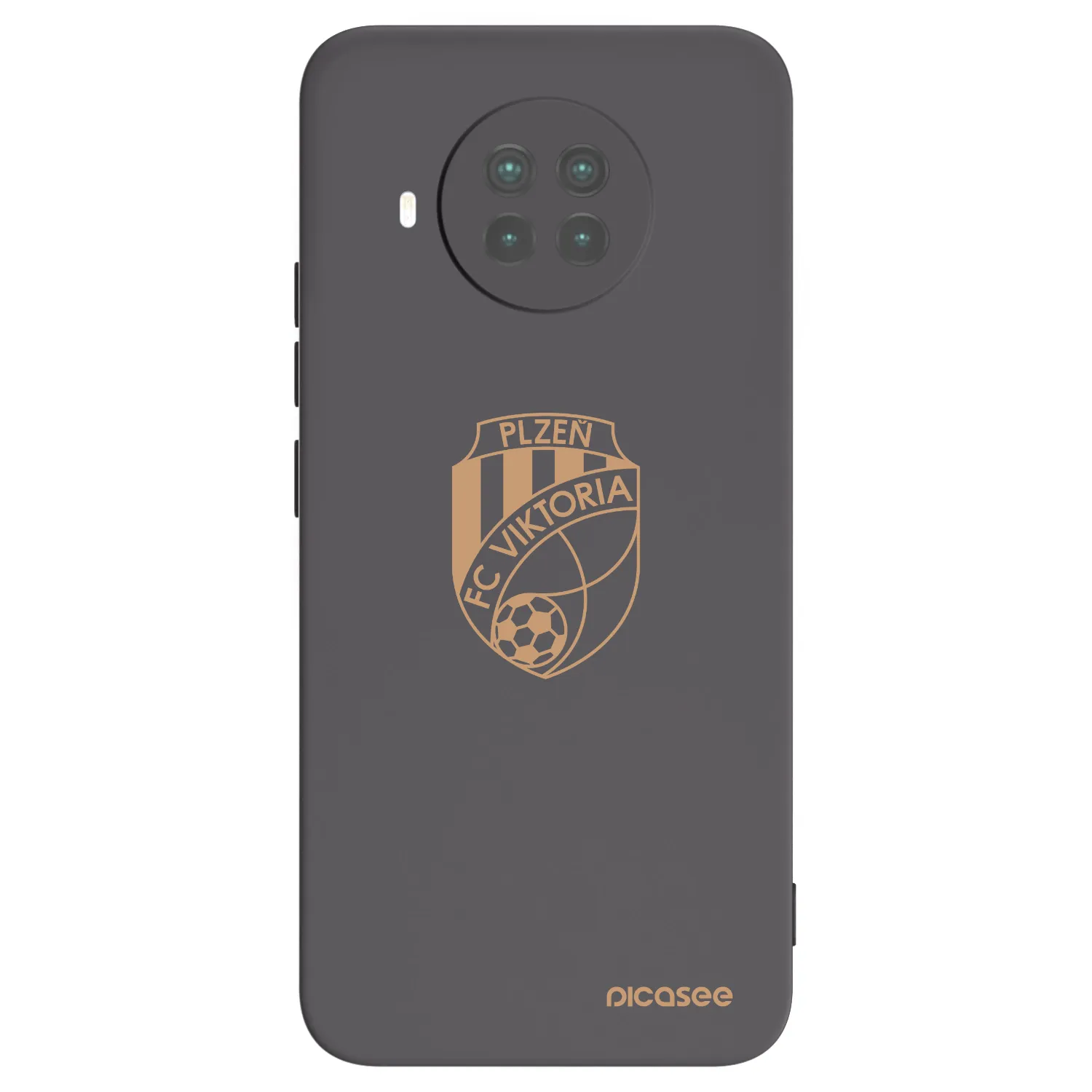 Picasee silikonový černý obal pro Xiaomi Mi 10T Lite - FC Viktoria Plzeň I
