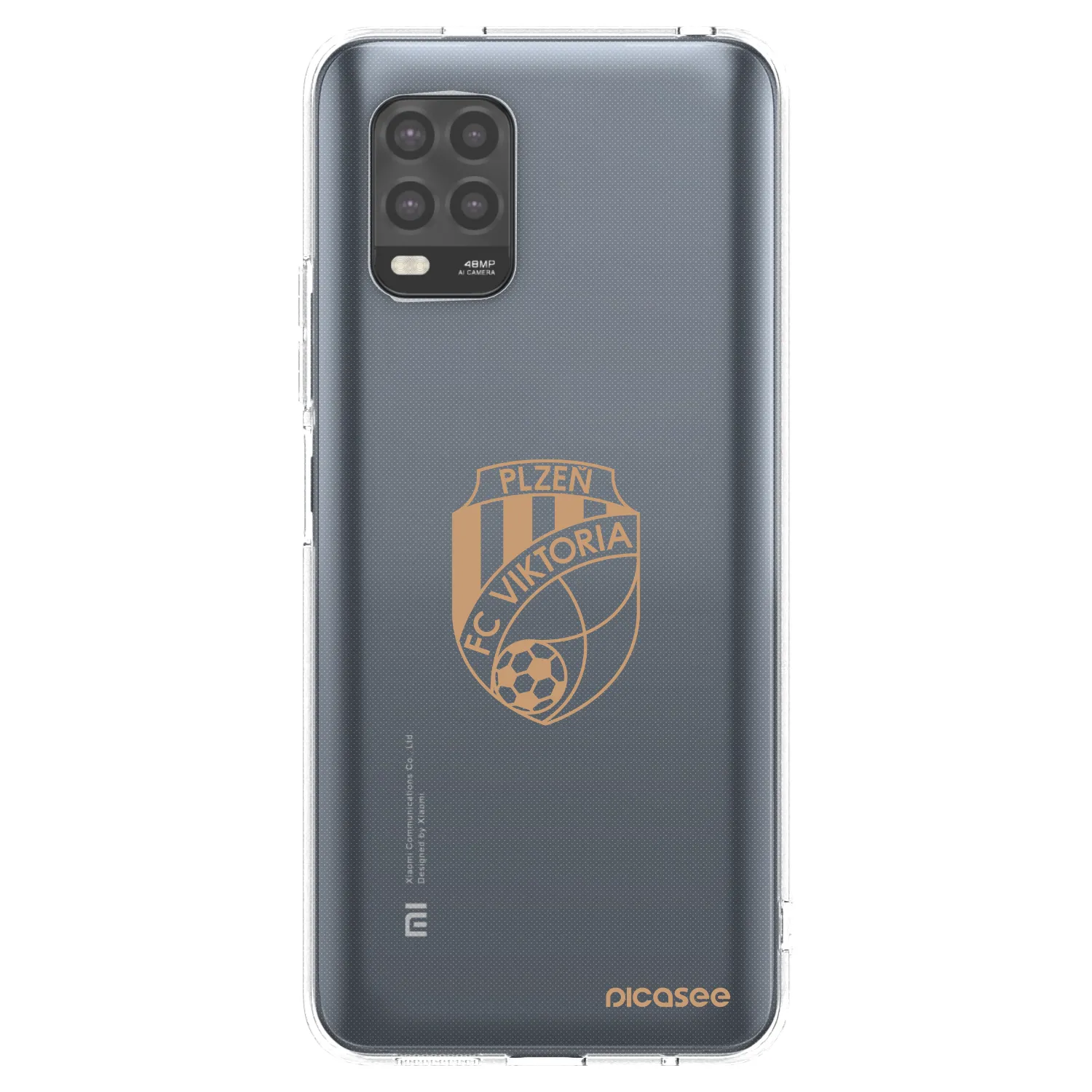 Picasee silikonový průhledný obal pro Xiaomi Mi 10 Lite - FC Viktoria Plzeň I