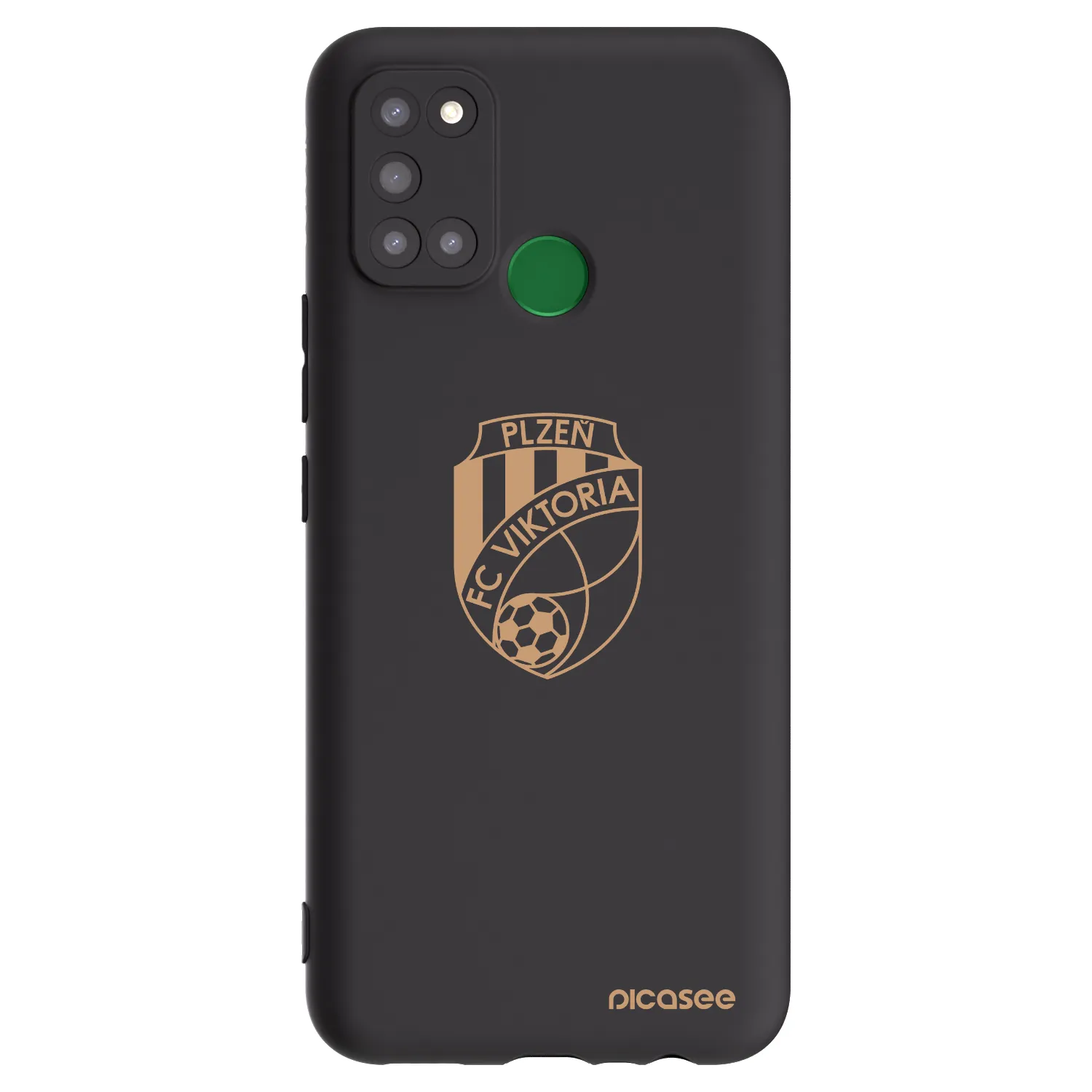 Picasee silikonový černý obal pro Realme 7i - FC Viktoria Plzeň I