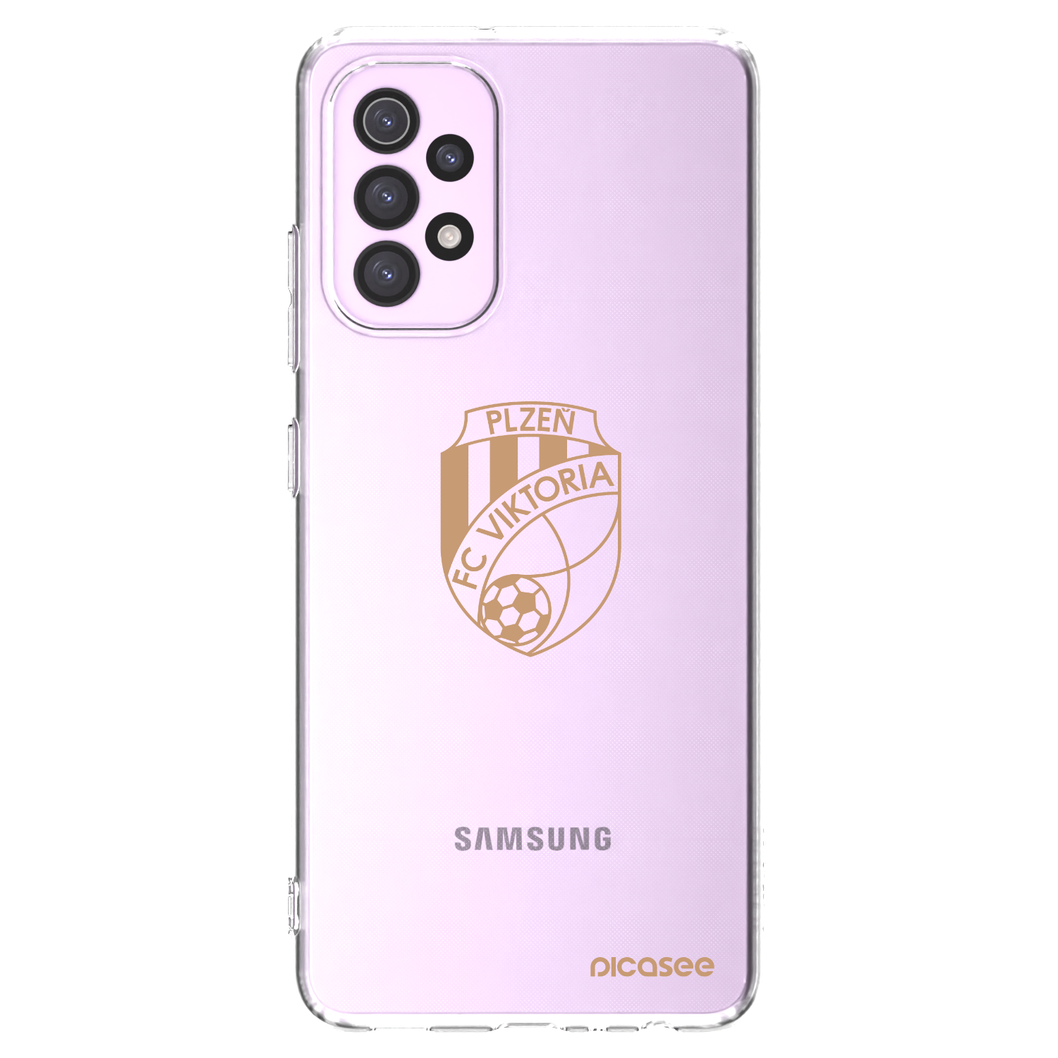 Picasee silikonový průhledný obal pro Samsung Galaxy A32 5G A326B - FC Viktoria Plzeň I