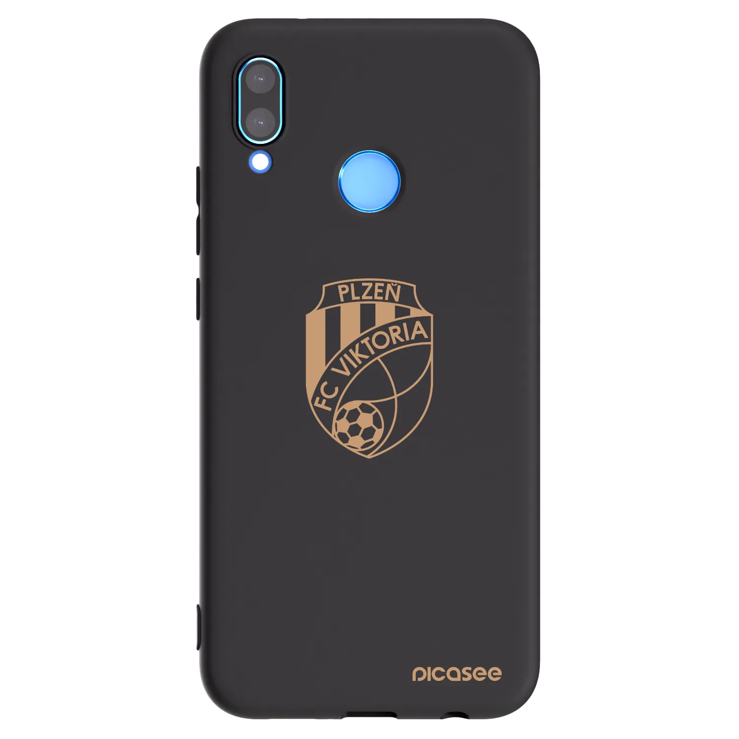 Picasee silikonový černý obal pro Huawei P20 Lite - FC Viktoria Plzeň I