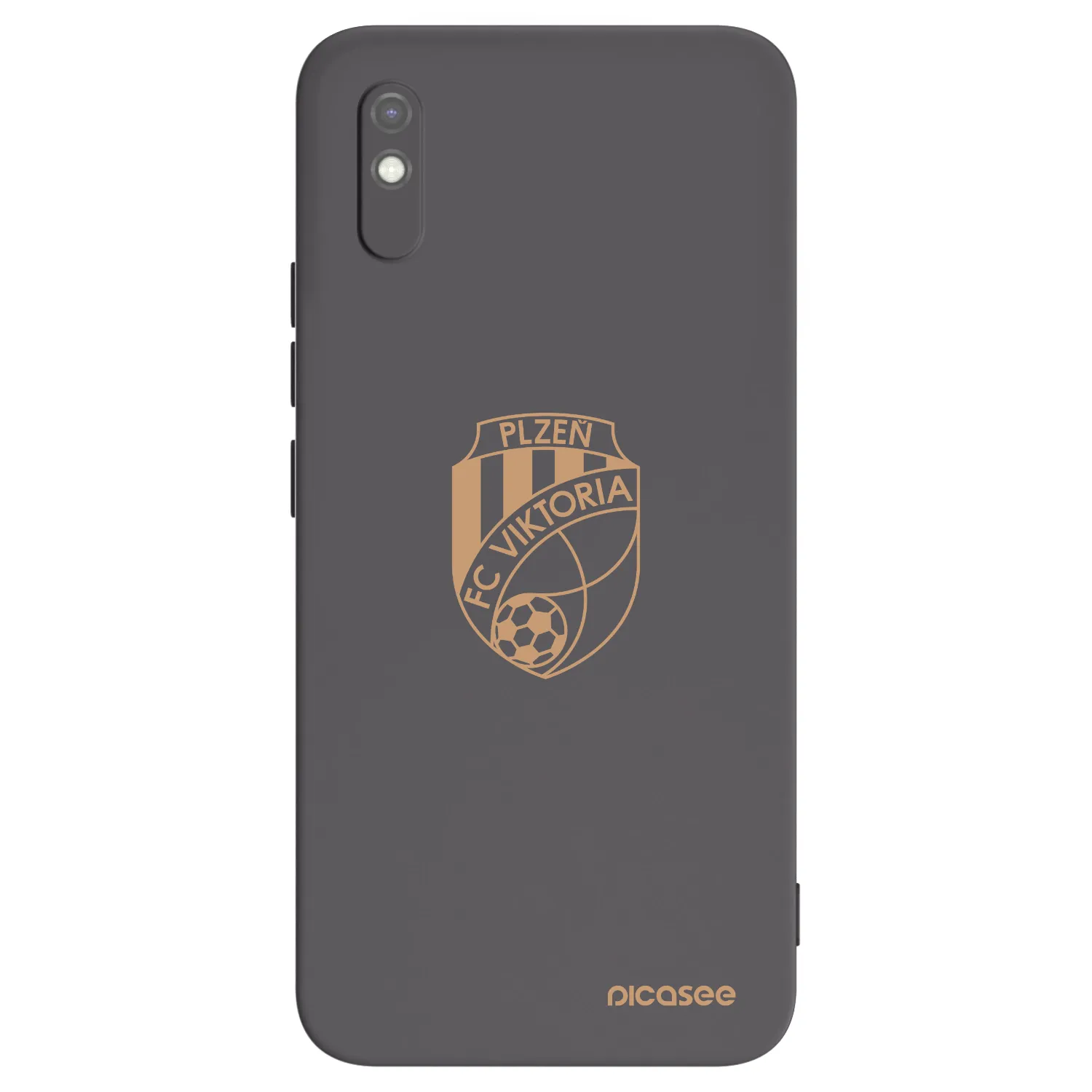 Picasee silikonový černý obal pro Xiaomi Redmi 9AT - FC Viktoria Plzeň I