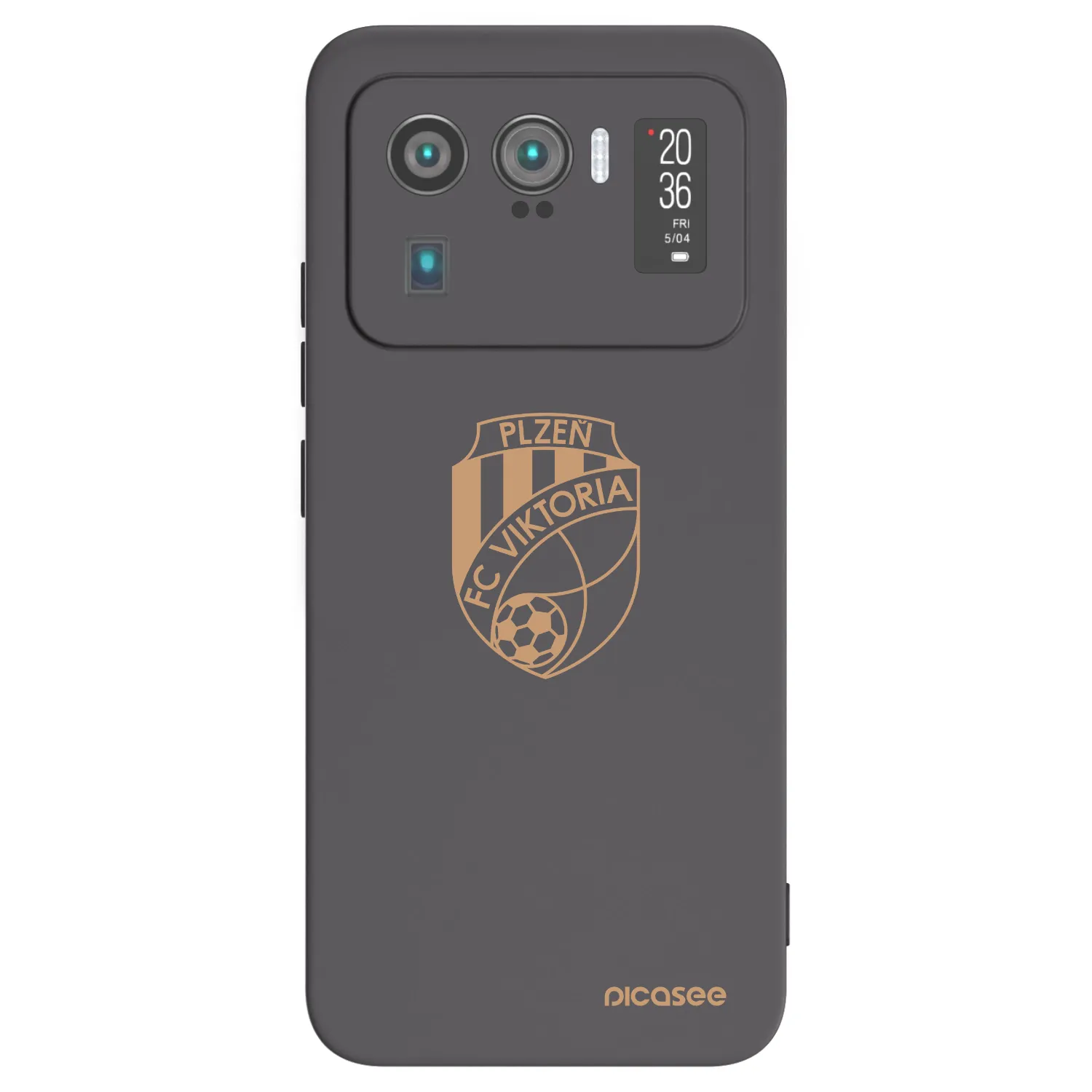 Picasee silikonový černý obal pro Xiaomi Mi 11 Ultra - FC Viktoria Plzeň I