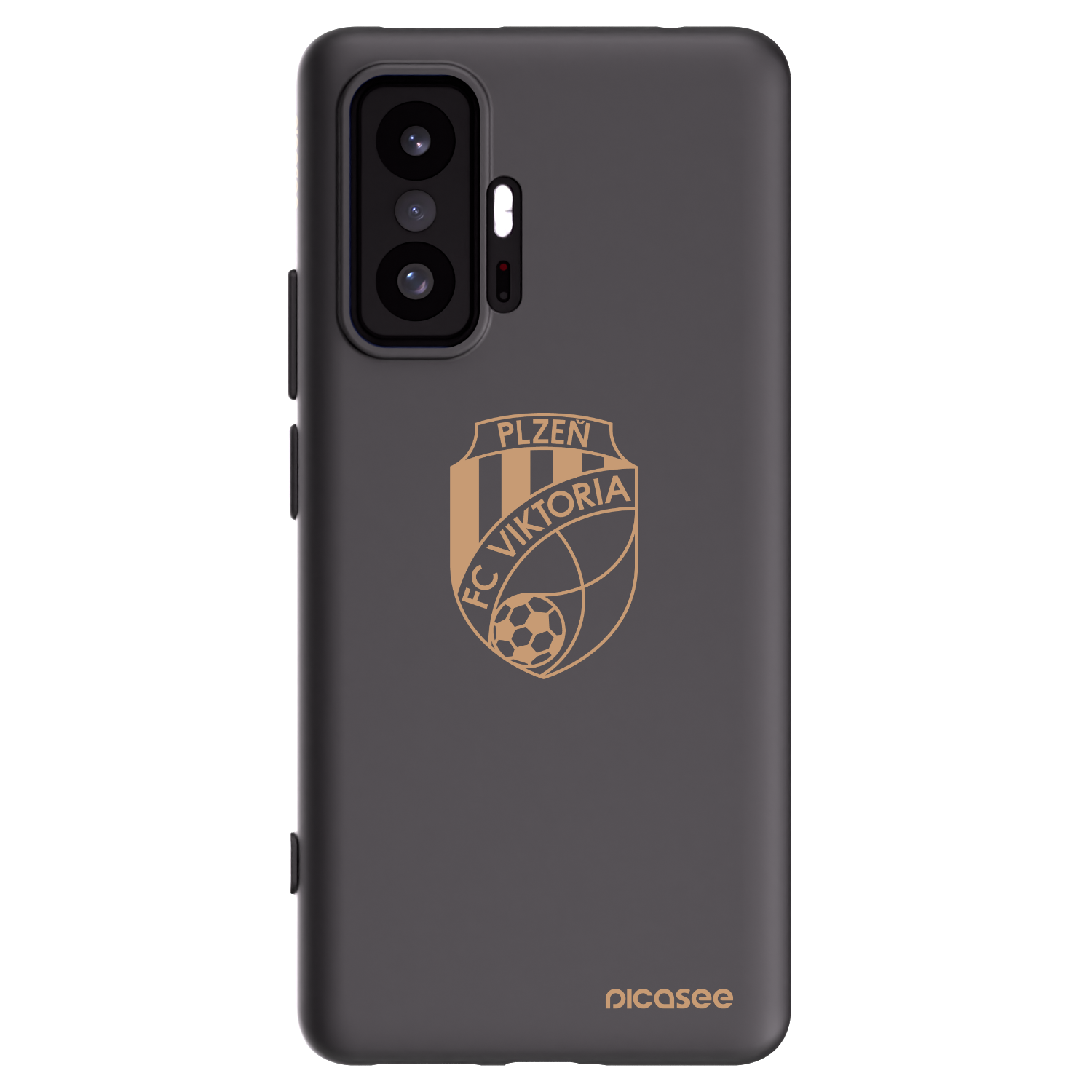 Picasee silikonový černý obal pro Xiaomi 11T - FC Viktoria Plzeň I