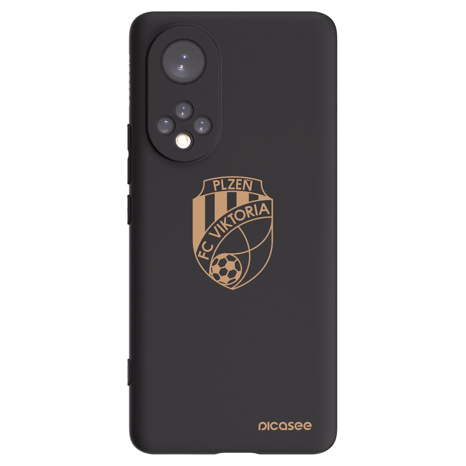 Picasee silikonový černý obal pro Honor 50 5G - FC Viktoria Plzeň I