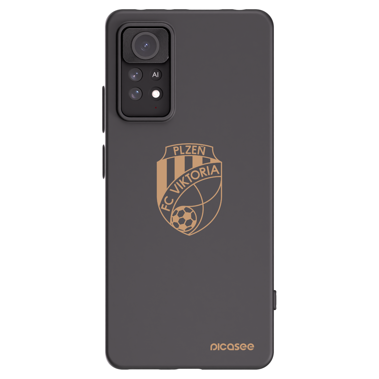 Picasee silikonový černý obal pro Xiaomi Redmi Note 11 Pro 5G - FC Viktoria Plzeň I