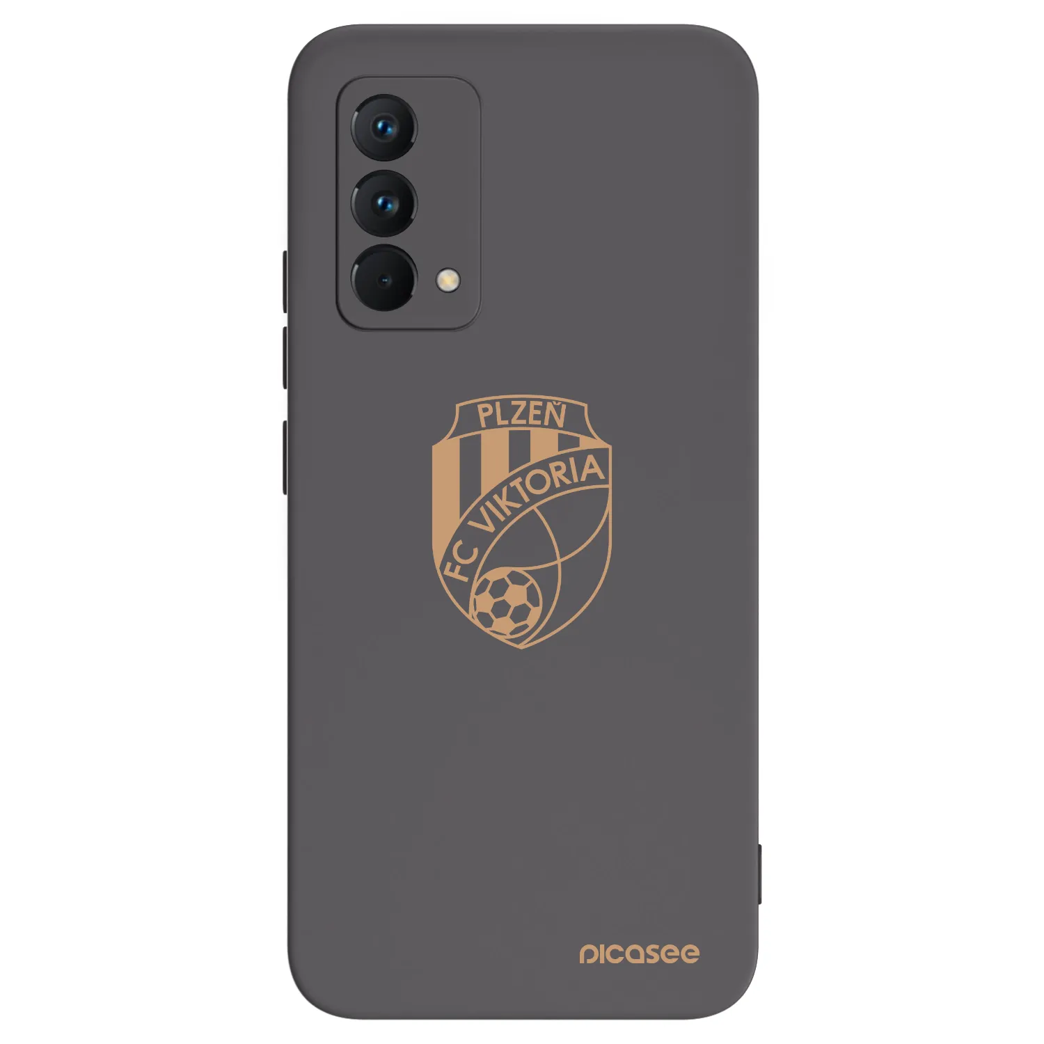 Picasee silikonový černý obal pro Realme GT Master Edition 5G - FC Viktoria Plzeň I