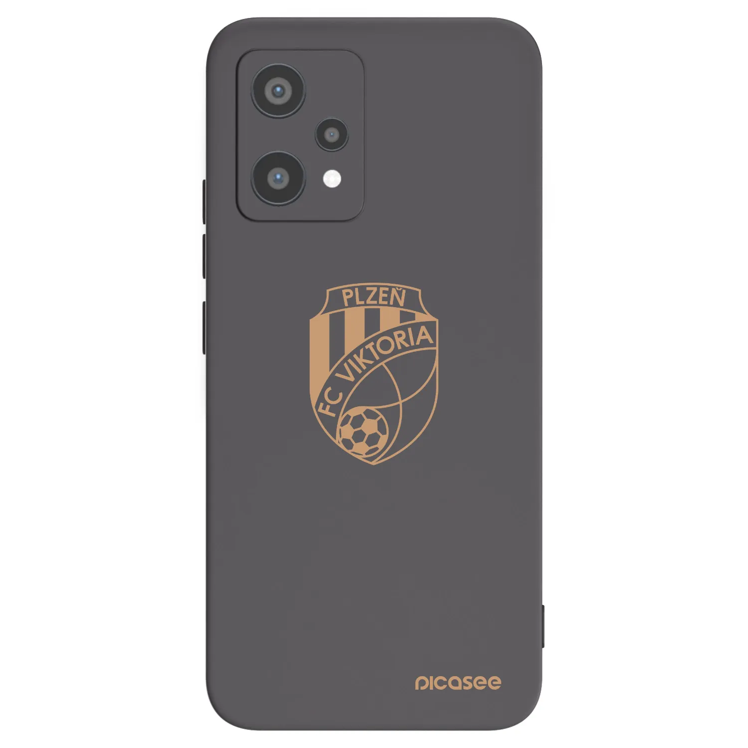 Picasee silikonový černý obal pro Realme 9 Pro 5G - FC Viktoria Plzeň I