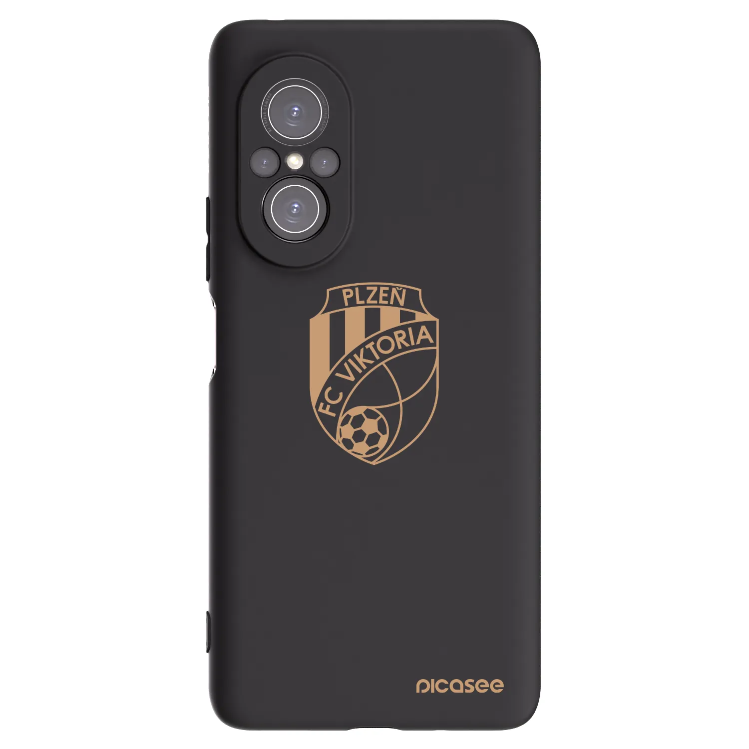 Picasee silikonový černý obal pro Huawei Nova 9 SE - FC Viktoria Plzeň I