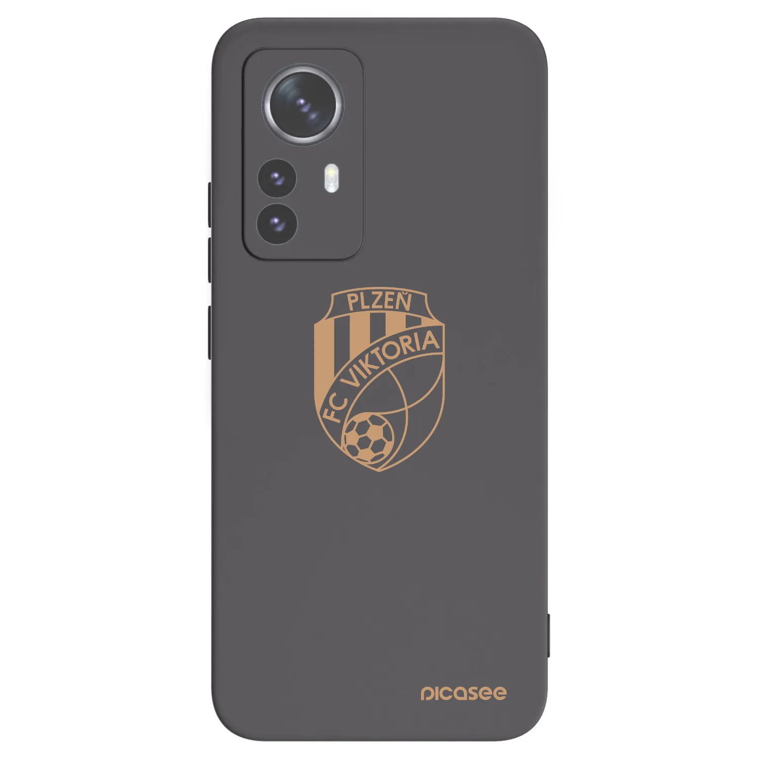 Picasee silikonový černý obal pro Xiaomi 12 Pro - FC Viktoria Plzeň I