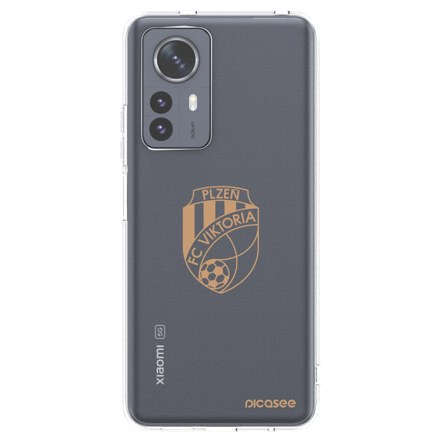 Picasee silikonový průhledný obal pro Xiaomi 12 Pro - FC Viktoria Plzeň I