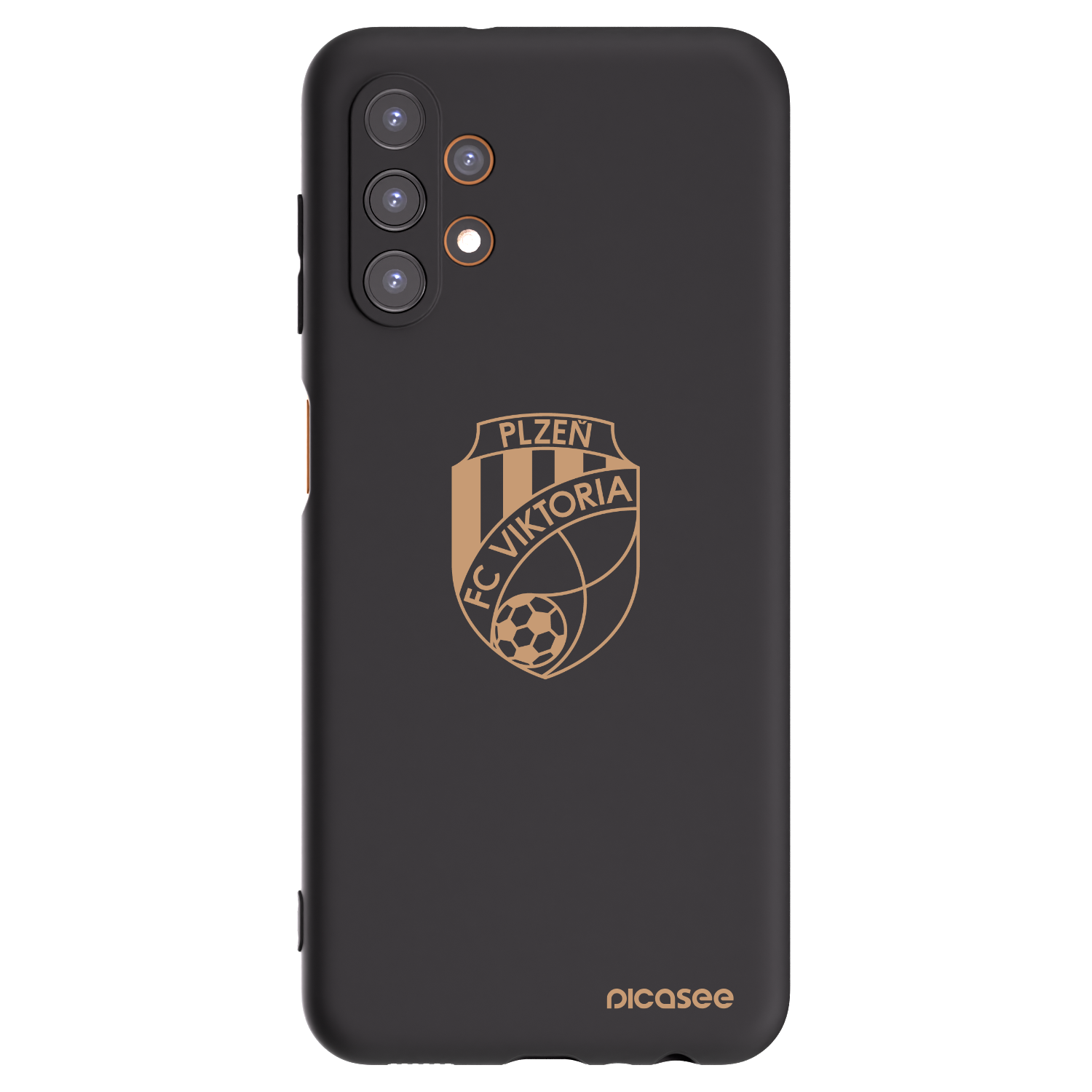 Picasee silikonový černý obal pro Samsung Galaxy A13 4G A135 - FC Viktoria Plzeň I