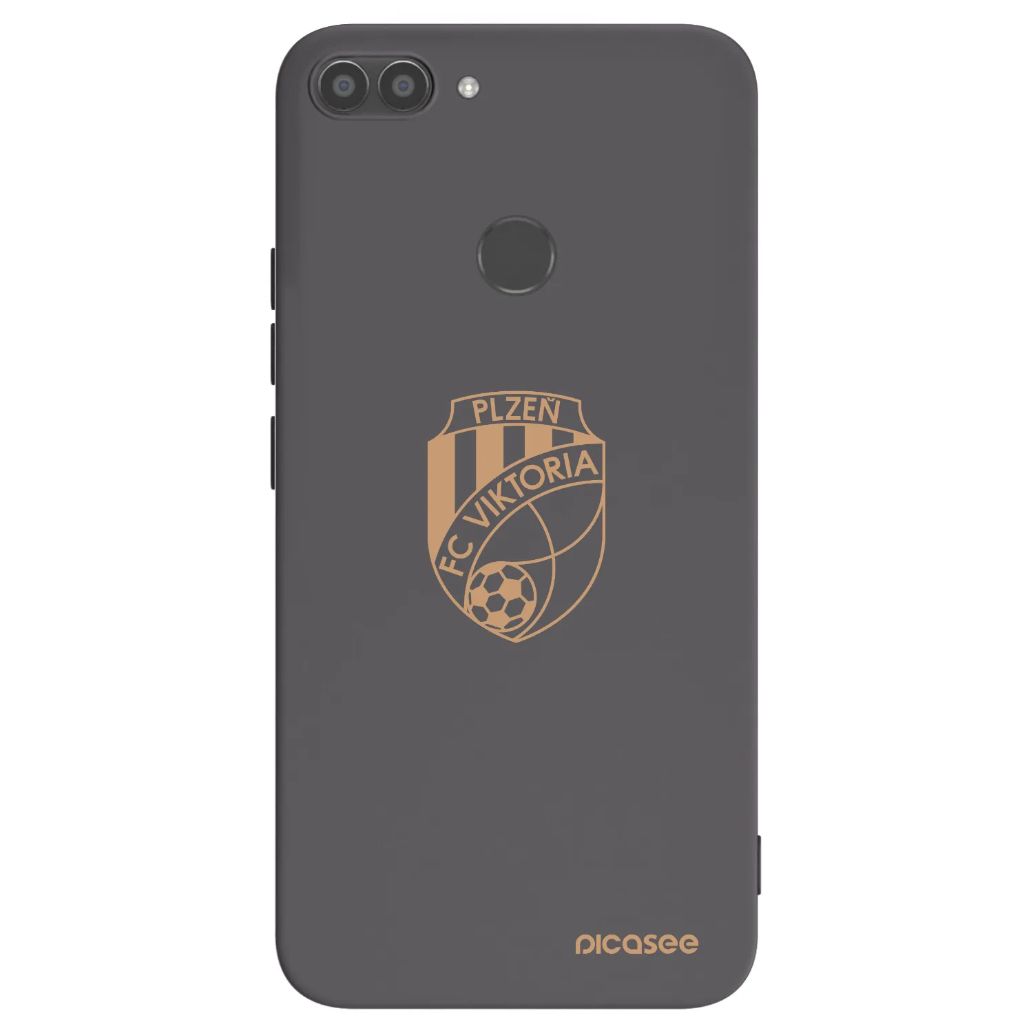 Picasee silikonový černý obal pro Huawei P Smart - FC Viktoria Plzeň I