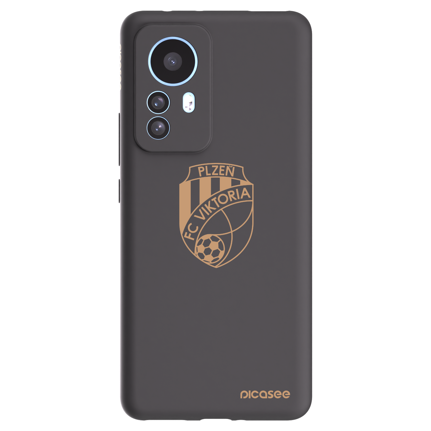 Picasee silikonový černý obal pro Xiaomi 12T - FC Viktoria Plzeň I