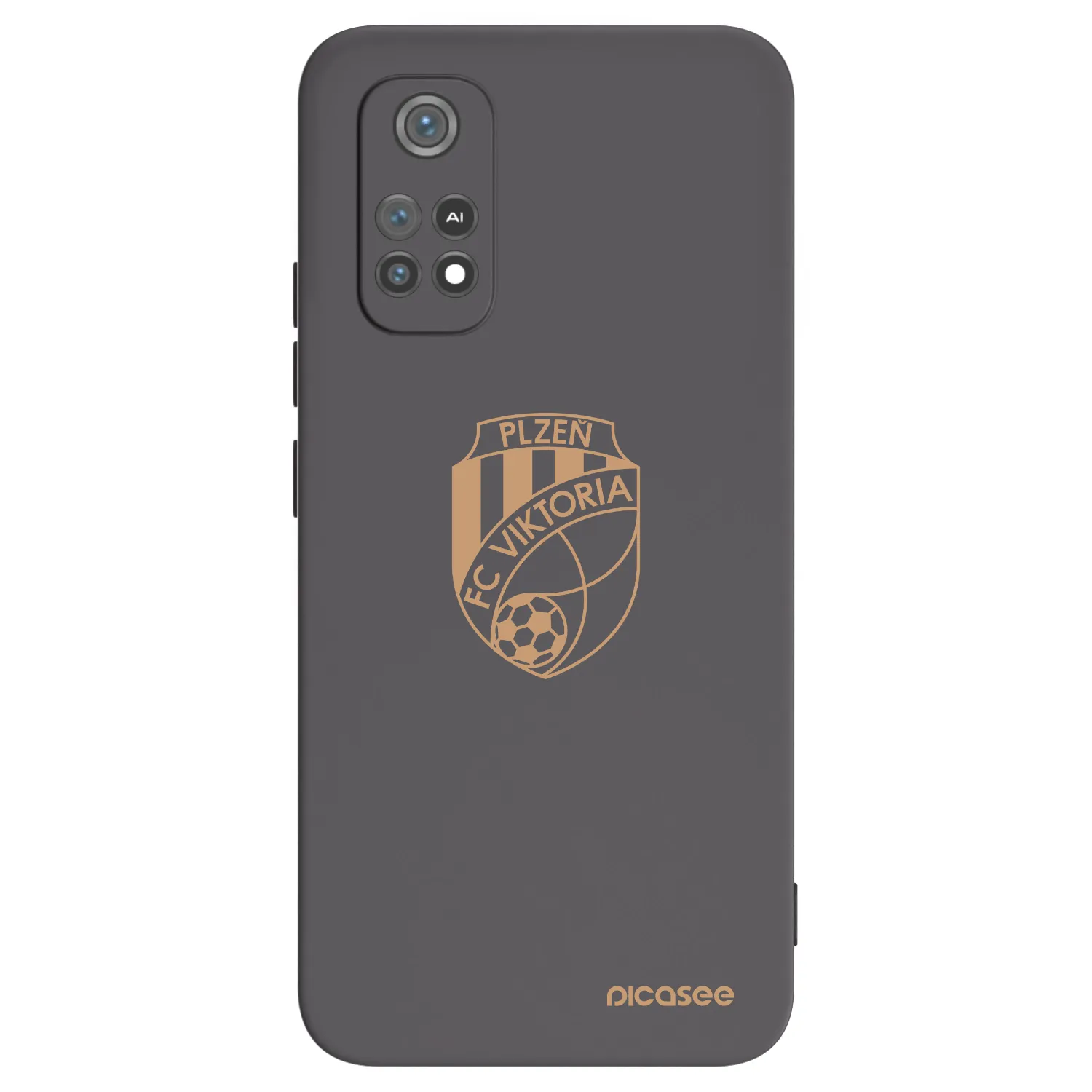 Picasee silikonový černý obal pro Xiaomi Poco M4 Pro - FC Viktoria Plzeň I
