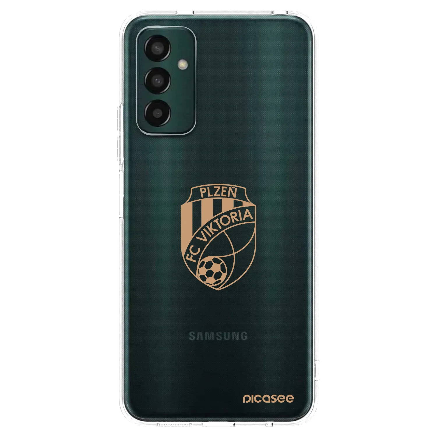 Picasee silikonový průhledný obal pro Samsung Galaxy M23 5G - FC Viktoria Plzeň I
