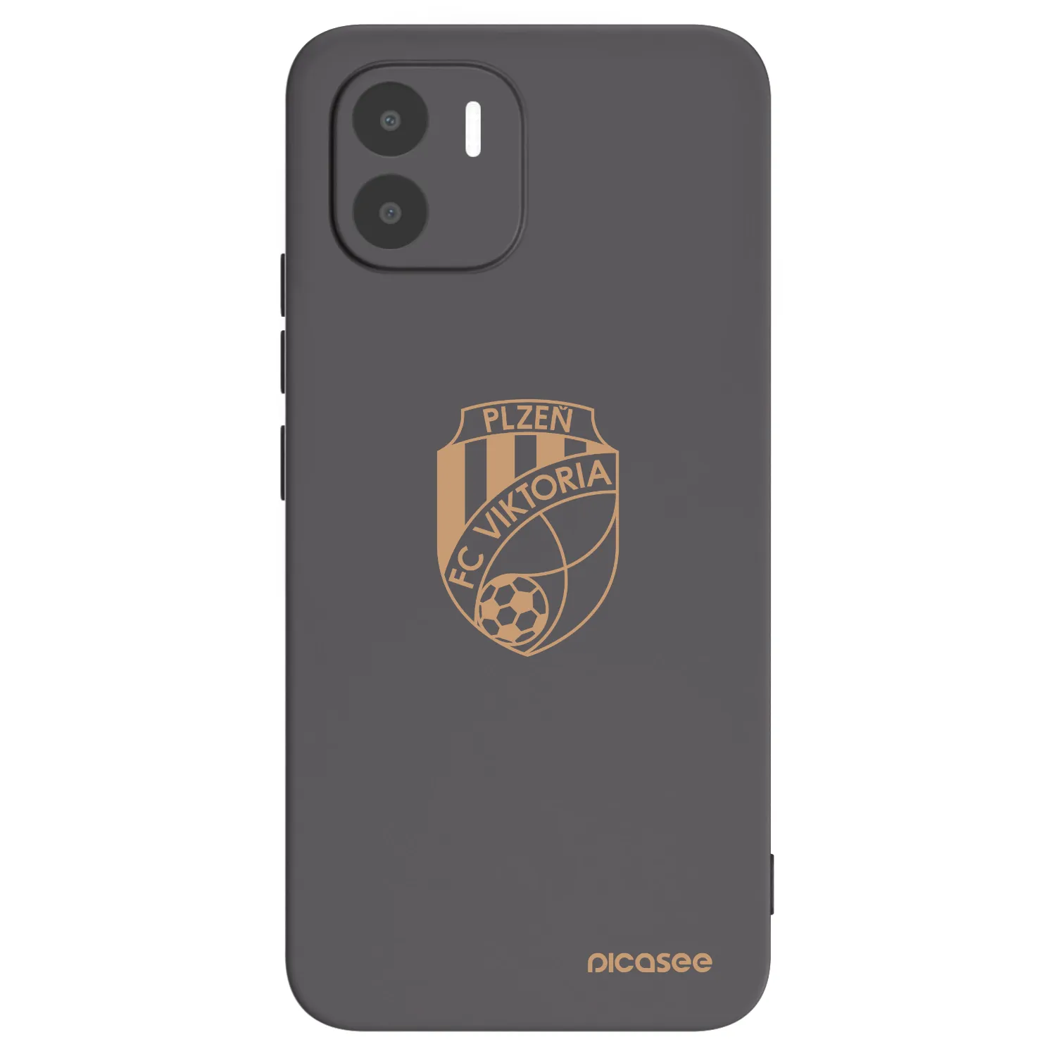 Picasee silikonový černý obal pro Xiaomi Redmi A1 - FC Viktoria Plzeň I