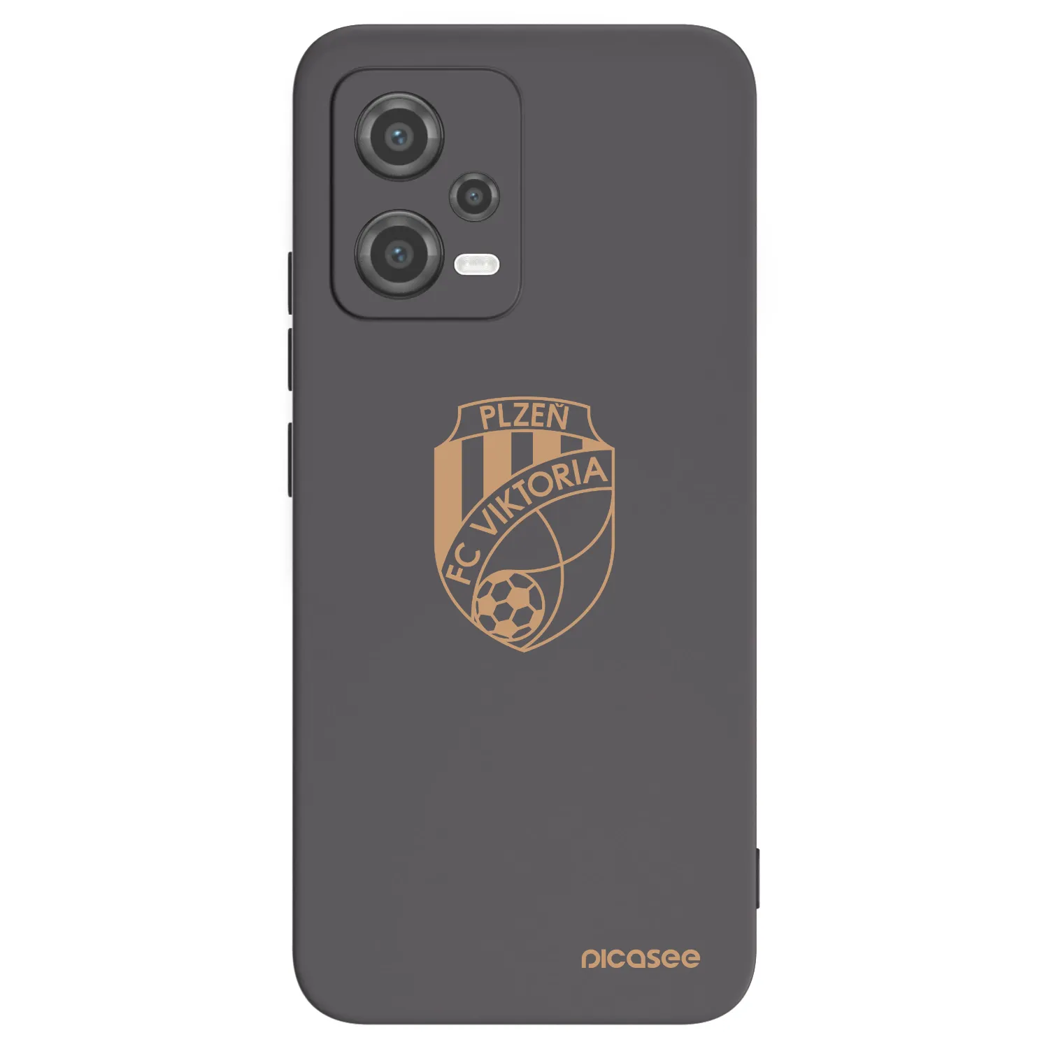Picasee silikonový černý obal pro Xiaomi Poco X5 - FC Viktoria Plzeň I