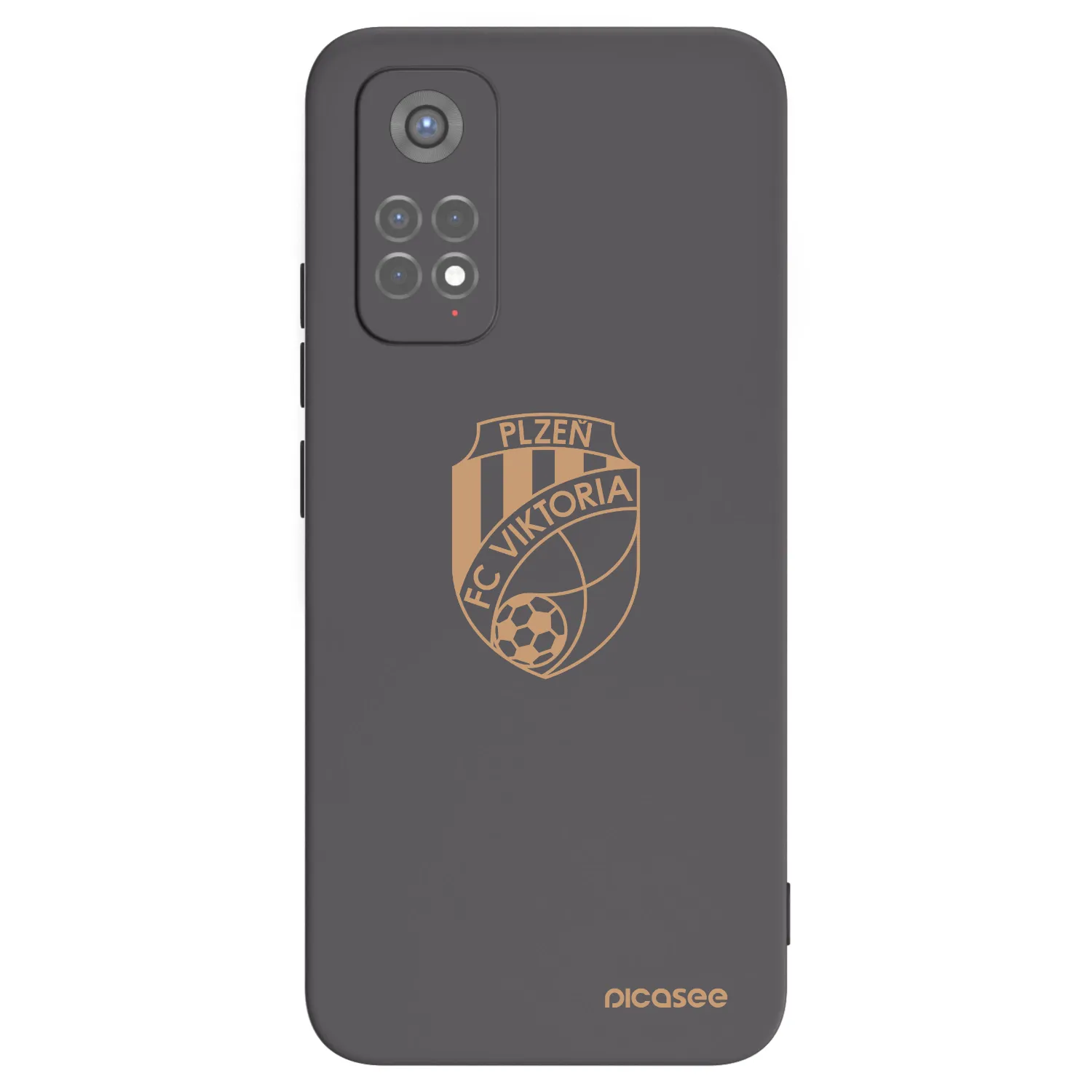 Picasee silikonový černý obal pro Xiaomi Redmi Note 11S 5G - FC Viktoria Plzeň I