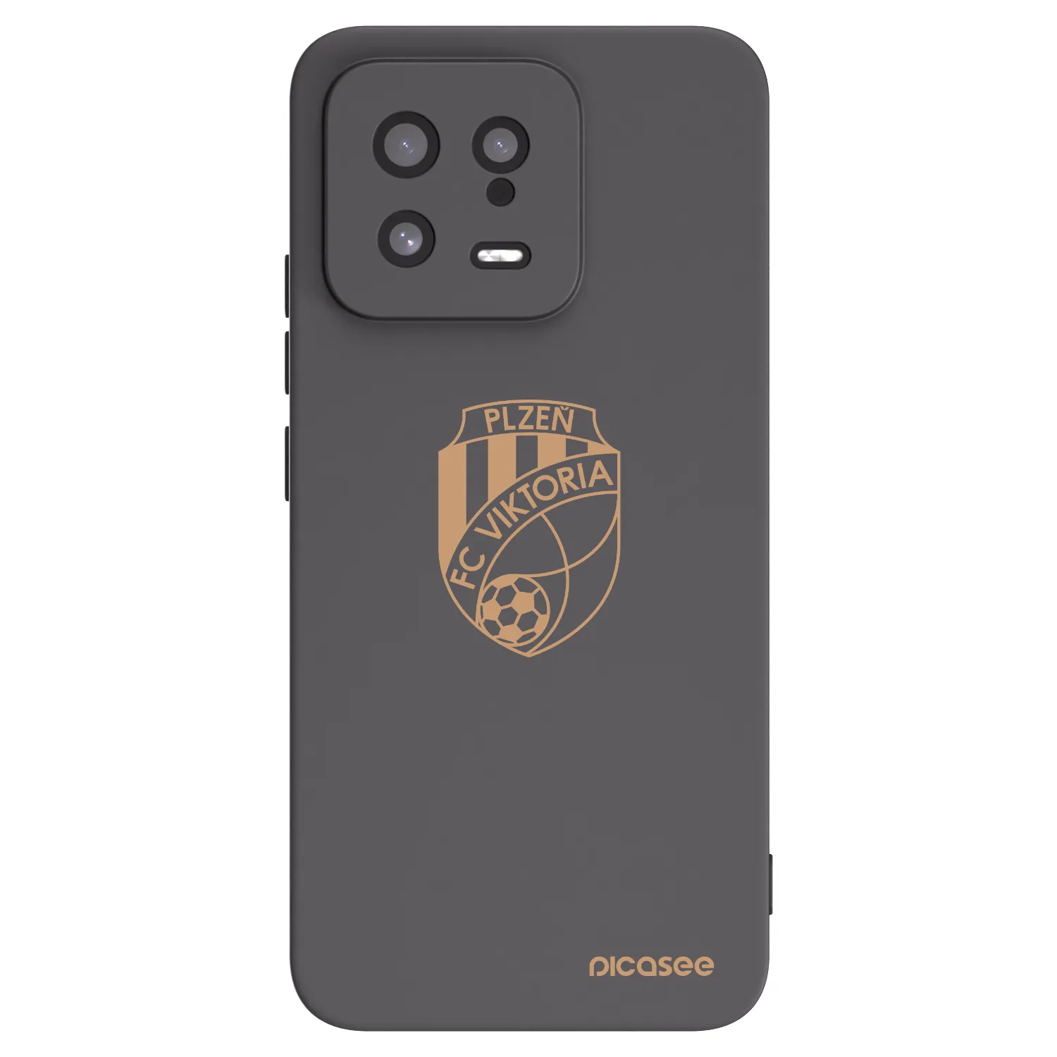 Picasee silikonový černý obal pro Xiaomi 13 - FC Viktoria Plzeň I