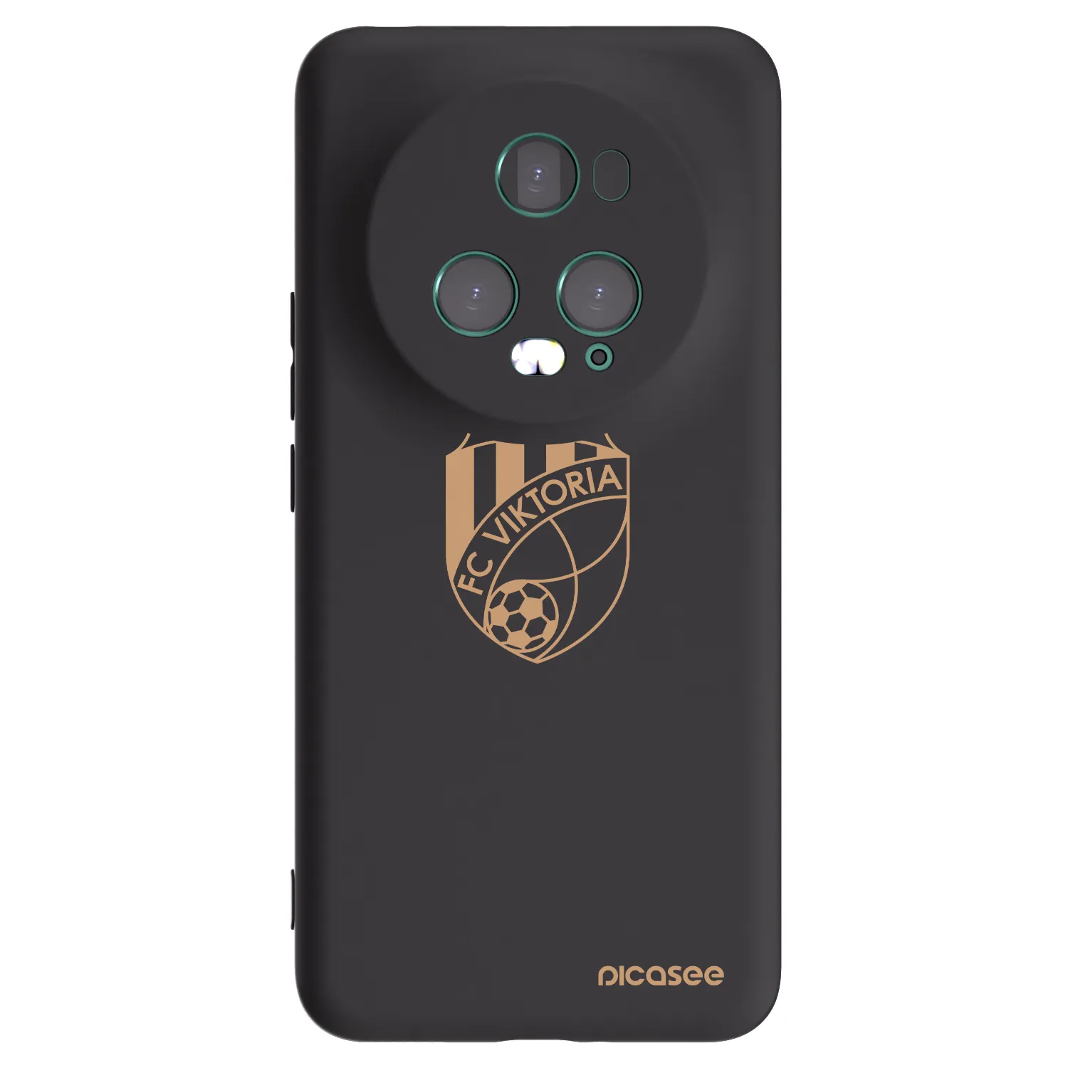 Picasee silikonový černý obal pro Honor Magic5 Pro - FC Viktoria Plzeň I