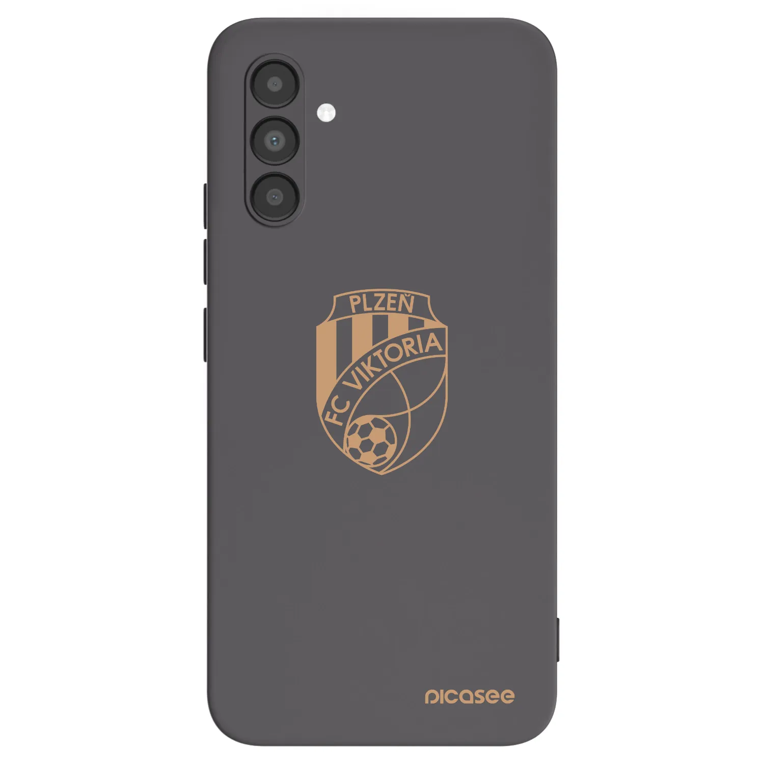Picasee silikonový černý obal pro Samsung Galaxy A04s A047F - FC Viktoria Plzeň I