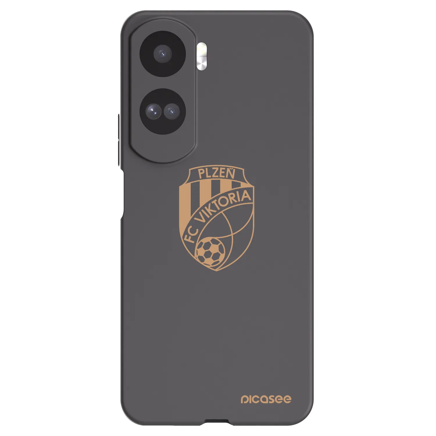 Picasee silikonový černý obal pro Honor 90 Lite 5G - FC Viktoria Plzeň I