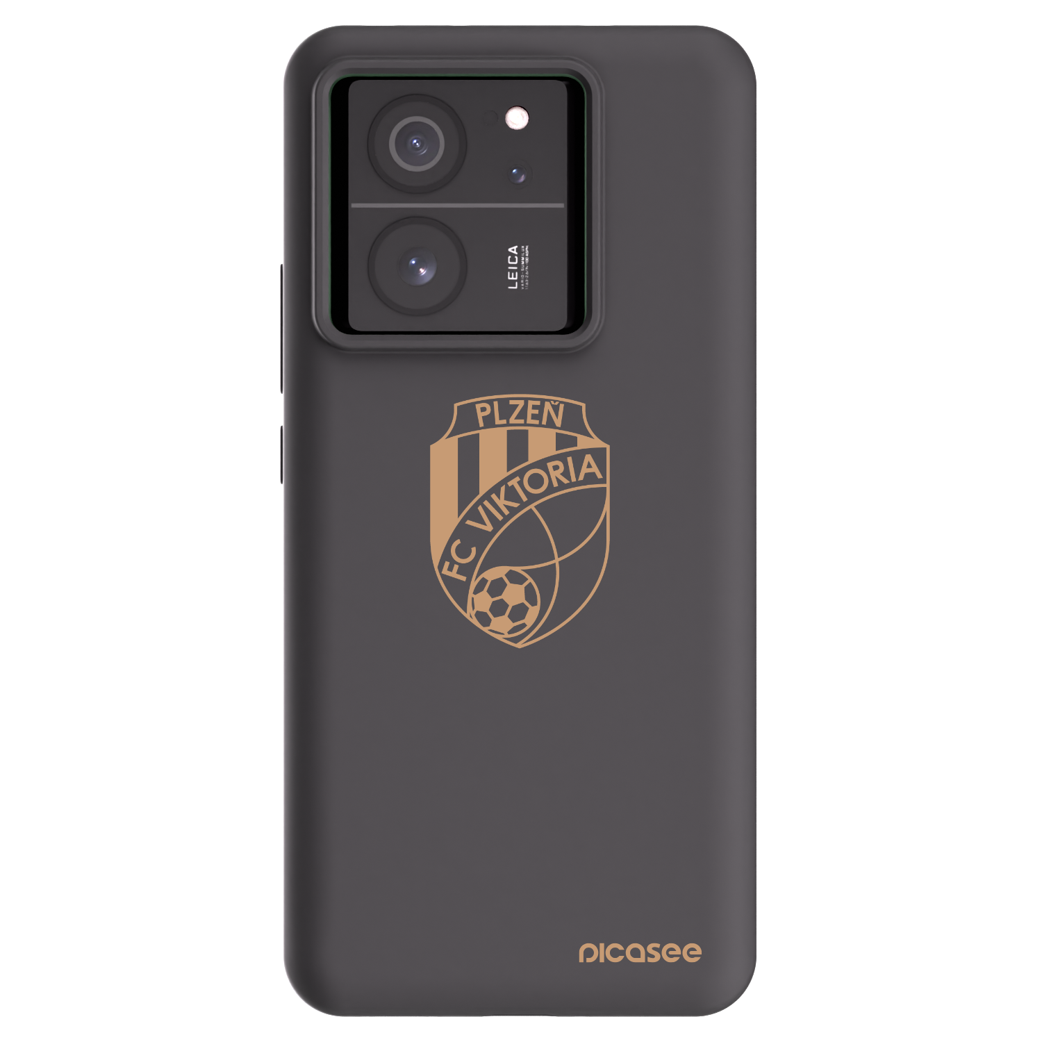 Picasee silikonový černý obal pro Xiaomi 13T - FC Viktoria Plzeň I