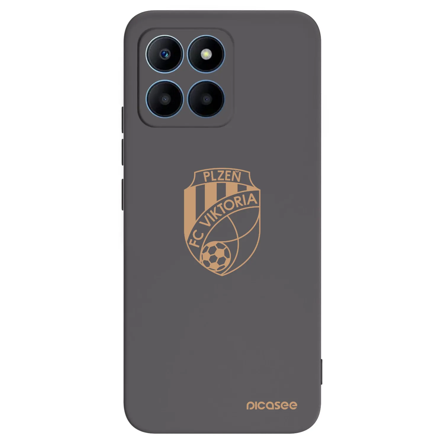 Picasee silikonový černý obal pro Honor 70 Lite - FC Viktoria Plzeň I