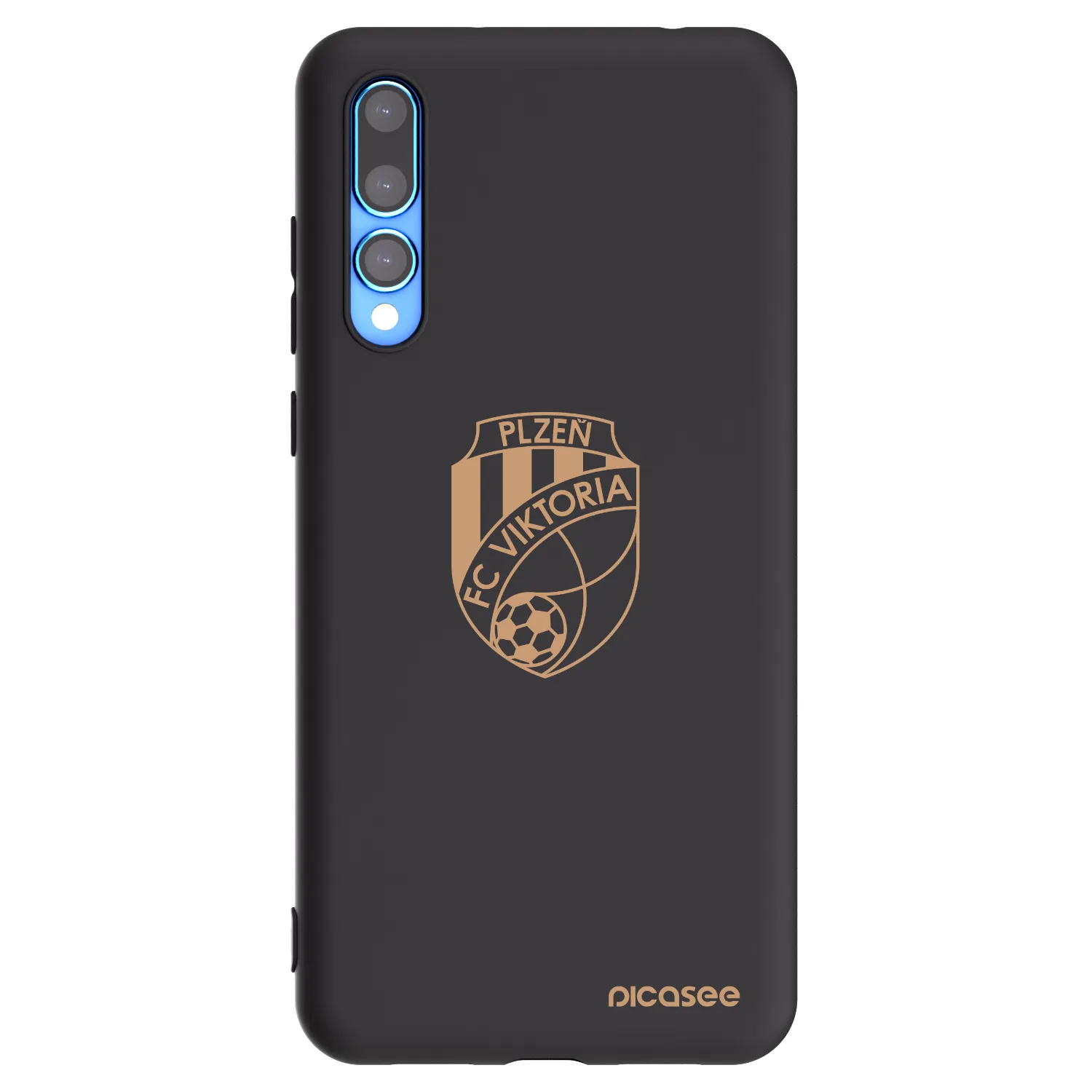 Picasee silikonový černý obal pro Huawei P20 Pro - FC Viktoria Plzeň I