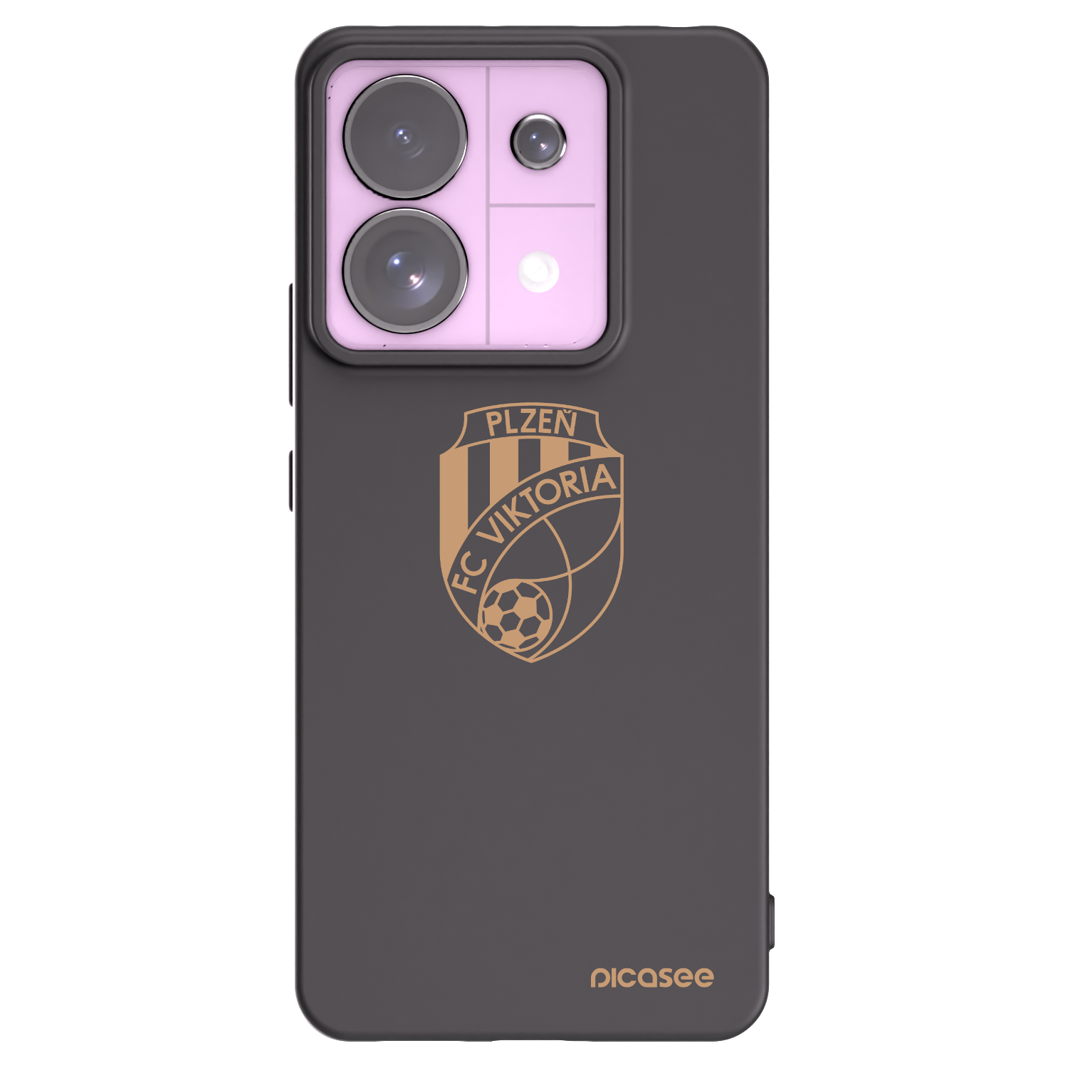Picasee silikonový černý obal pro Xiaomi Redmi Note 13 Pro 5G - FC Viktoria Plzeň I