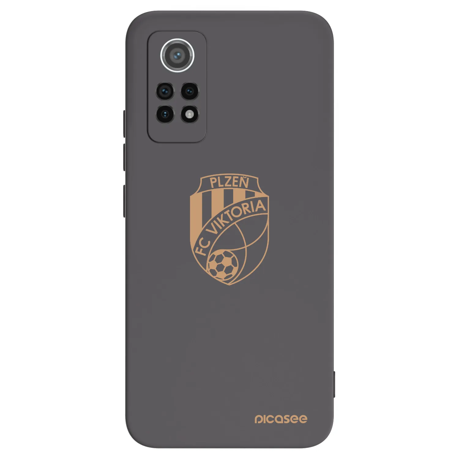 Picasee silikonový černý obal pro Xiaomi Redmi Note 12 Pro 4G - FC Viktoria Plzeň I