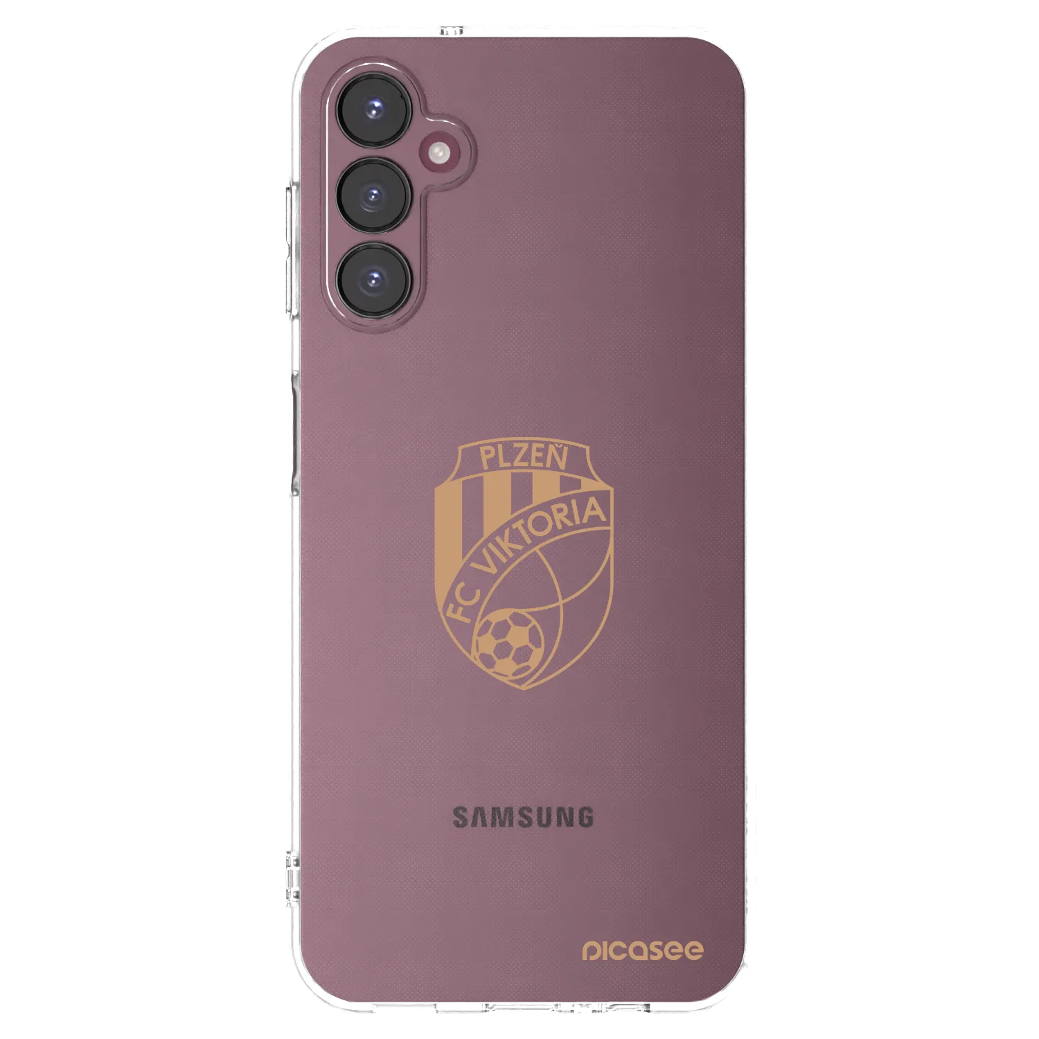Picasee silikonový průhledný obal pro Samsung Galaxy A05s A057G - FC Viktoria Plzeň I