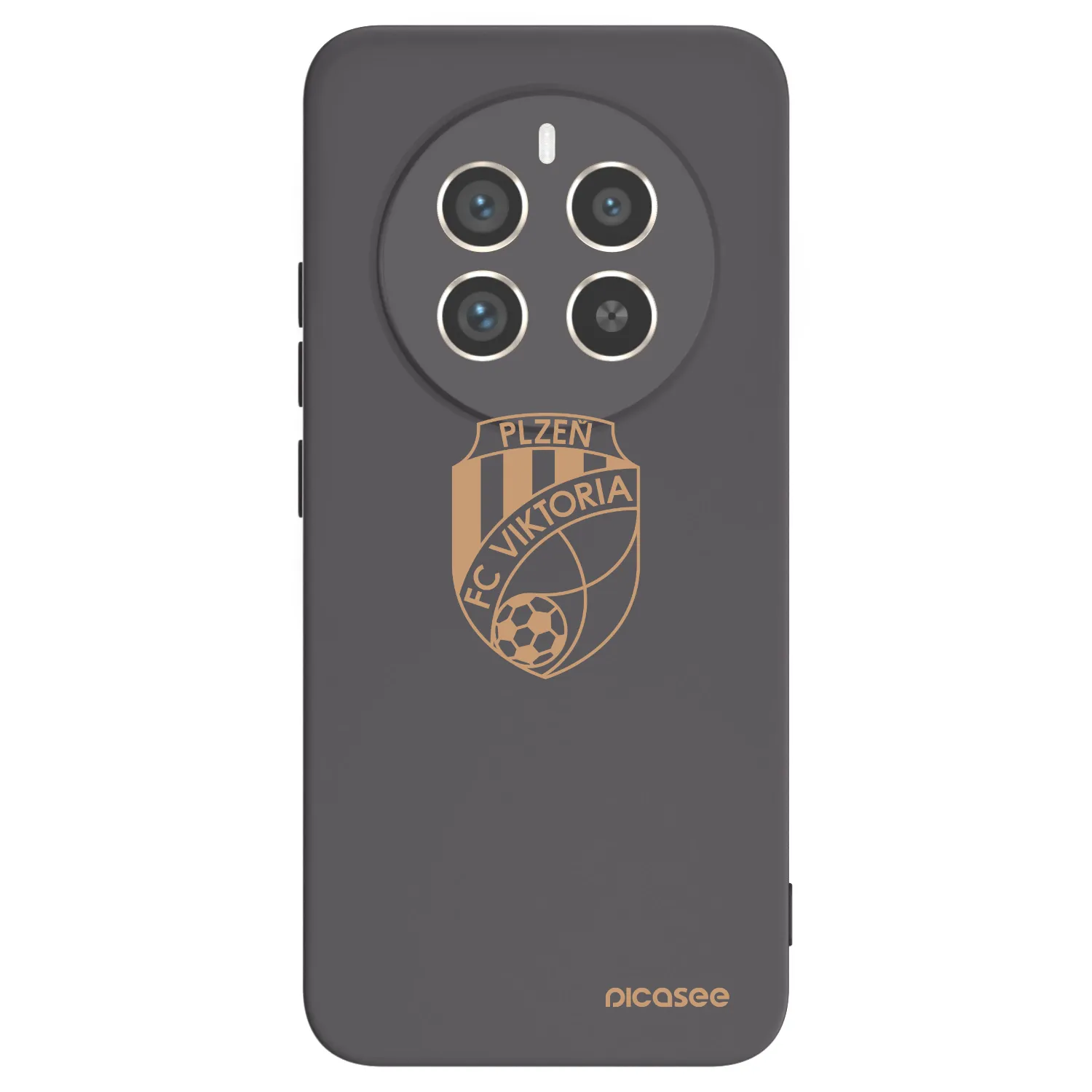 Picasee silikonový černý obal pro Realme 12 Pro 5G - FC Viktoria Plzeň I