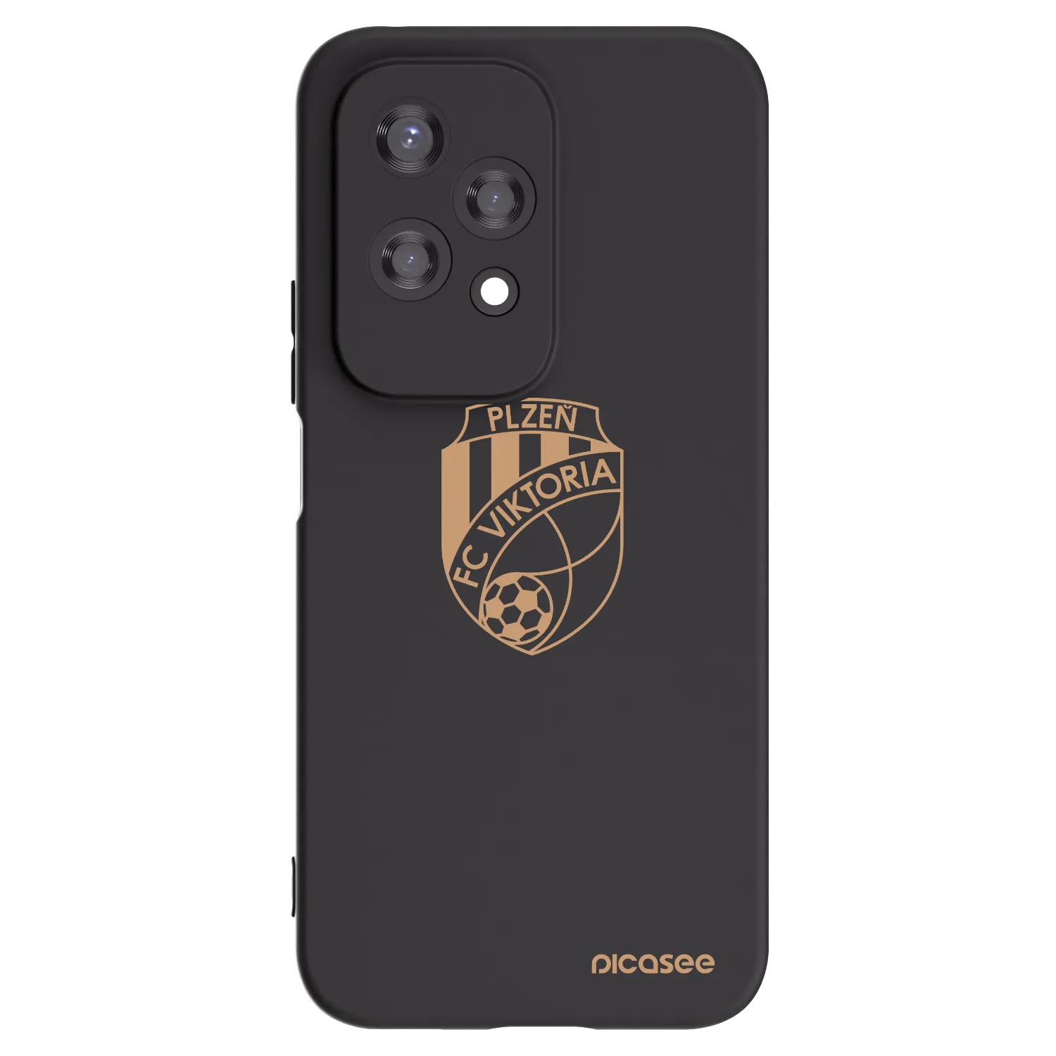 Picasee silikonový černý obal pro Honor 200 Lite - FC Viktoria Plzeň I