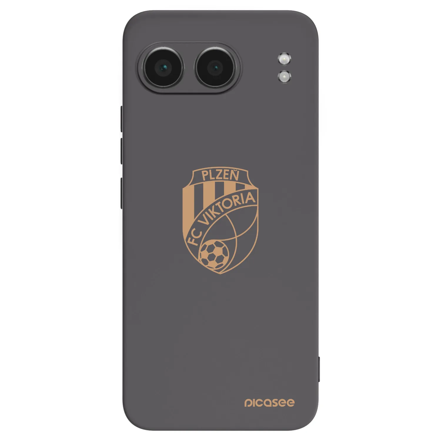 Picasee silikonový černý obal pro OnePlus Nord 4 - FC Viktoria Plzeň I