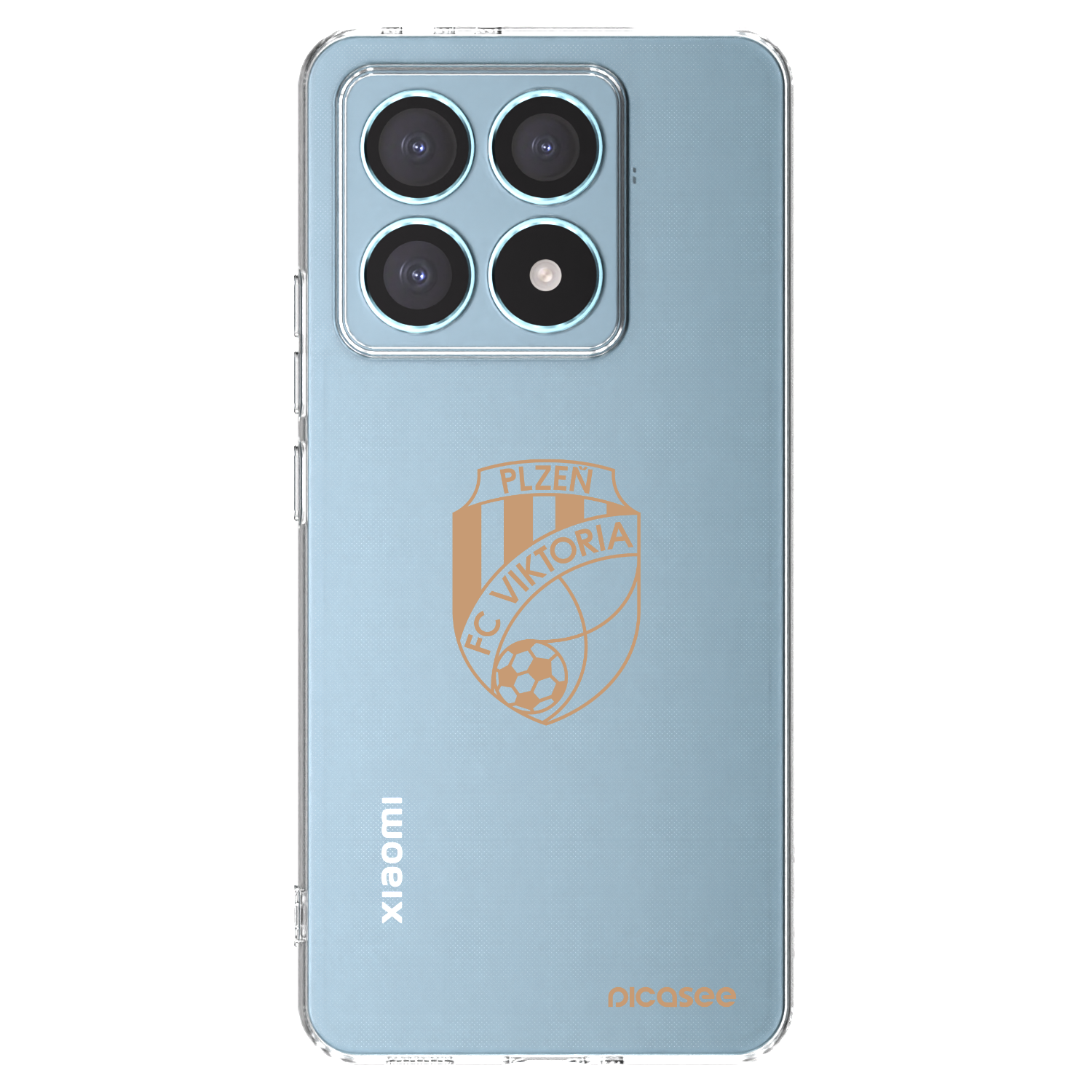 Picasee silikonový průhledný obal pro Xiaomi 14T Pro - FC Viktoria Plzeň I