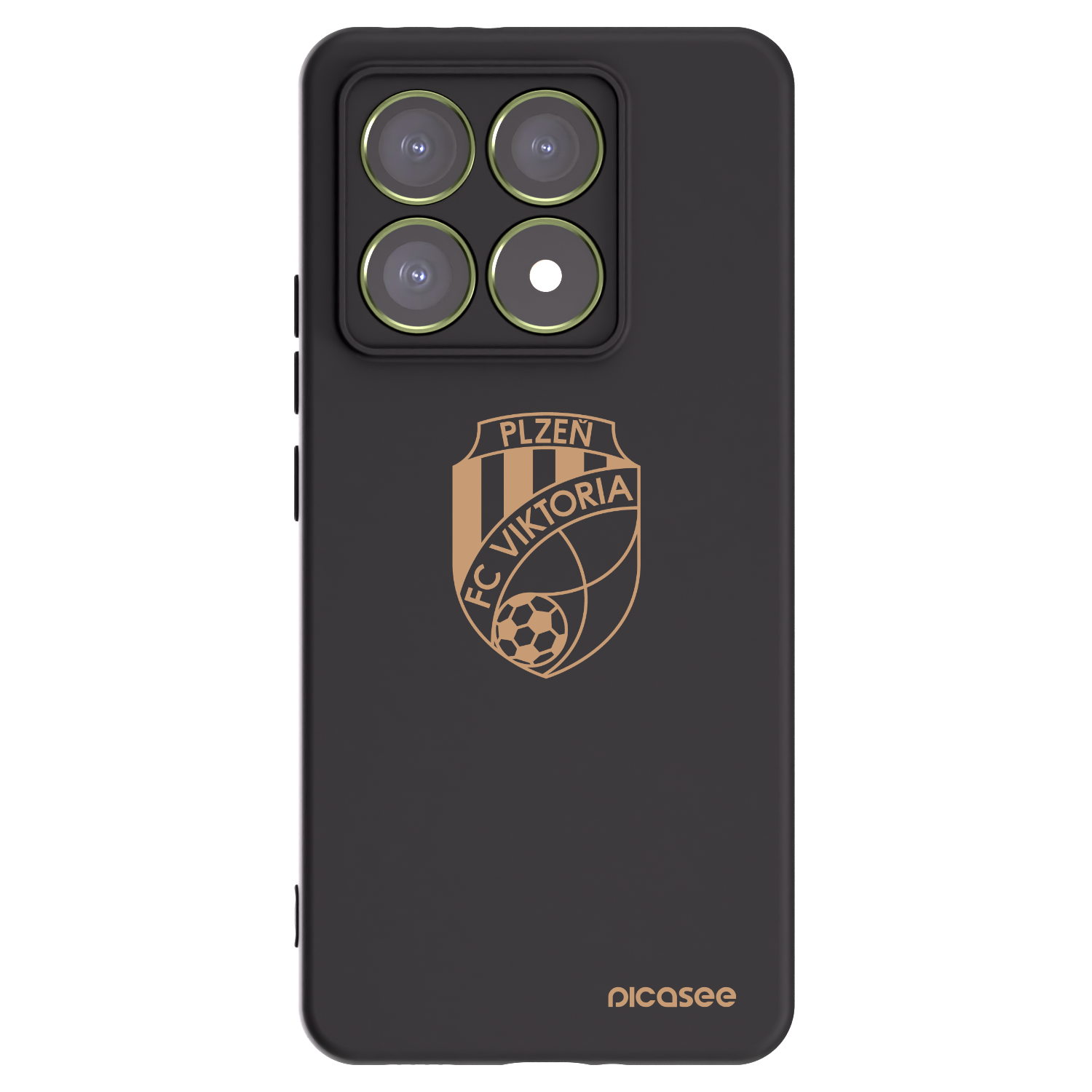 Picasee silikonový černý obal pro Xiaomi 14T - FC Viktoria Plzeň I