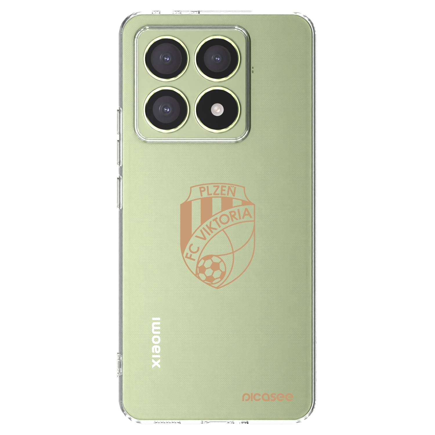 Picasee silikonový průhledný obal pro Xiaomi 14T - FC Viktoria Plzeň I