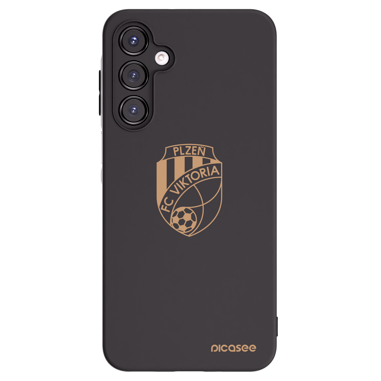 Picasee silikonový černý obal pro Samsung Galaxy A16 5G - FC Viktoria Plzeň I