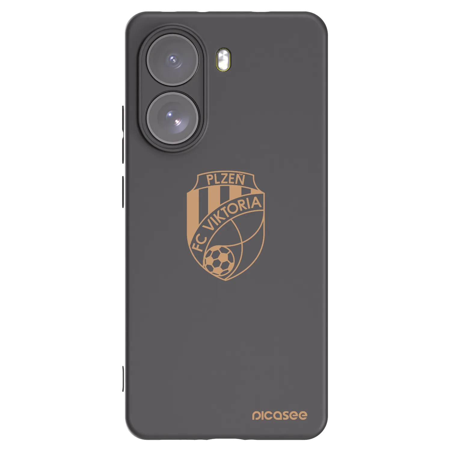 Picasee silikonový černý obal pro Xiaomi Poco X7 - FC Viktoria Plzeň I