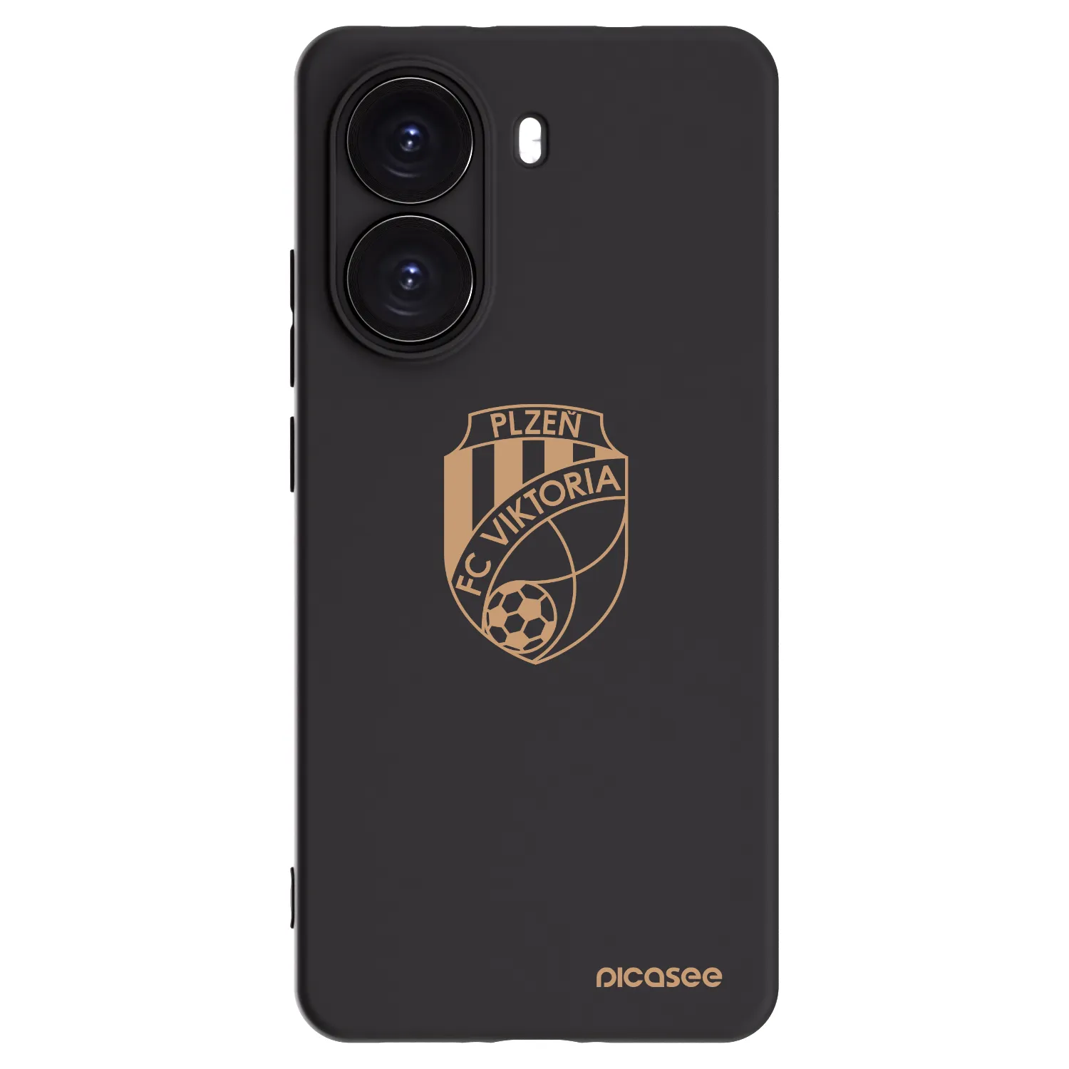 Picasee silikonový černý obal pro Xiaomi Poco X7 Pro 5G - FC Viktoria Plzeň I