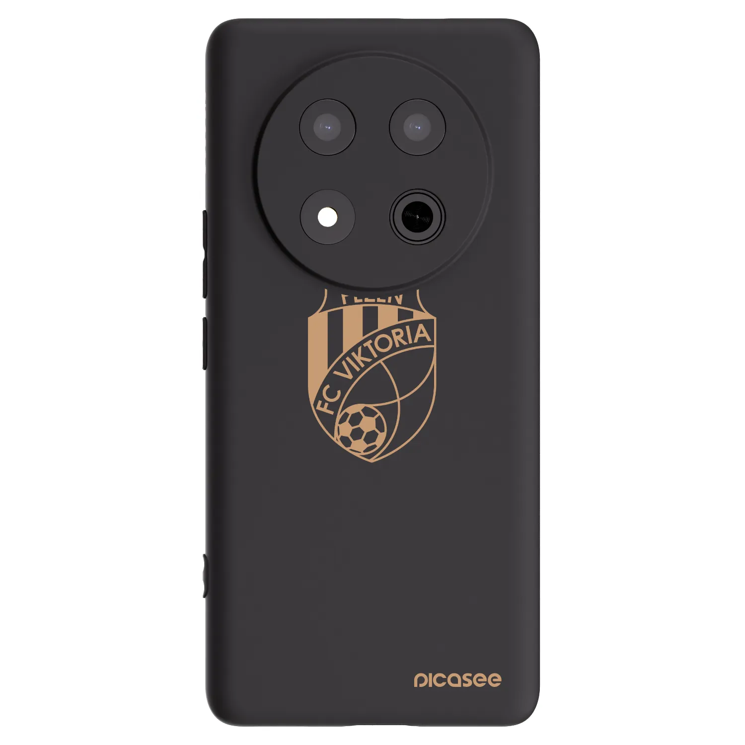 Picasee silikonový černý obal pro Honor Magic7 Lite 5G - FC Viktoria Plzeň I