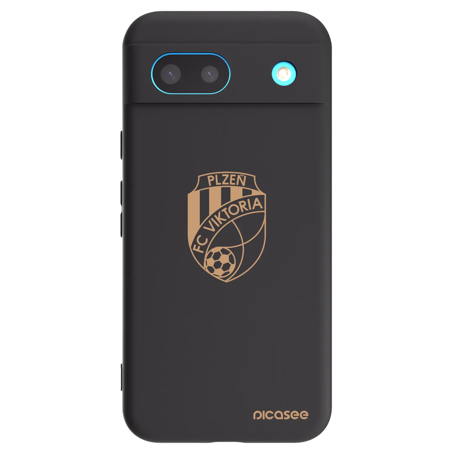 Picasee silikonový černý obal pro Google Pixel 8a - FC Viktoria Plzeň I