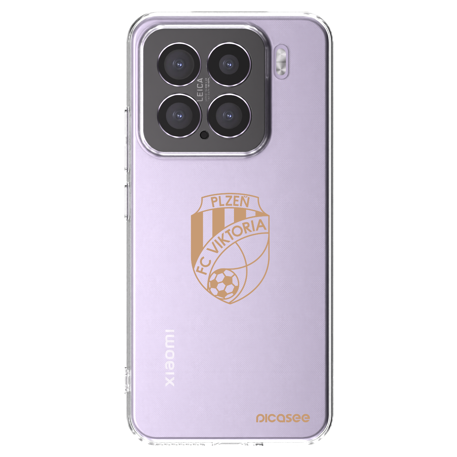 Picasee silikonový průhledný obal pro Xiaomi 15 - FC Viktoria Plzeň I