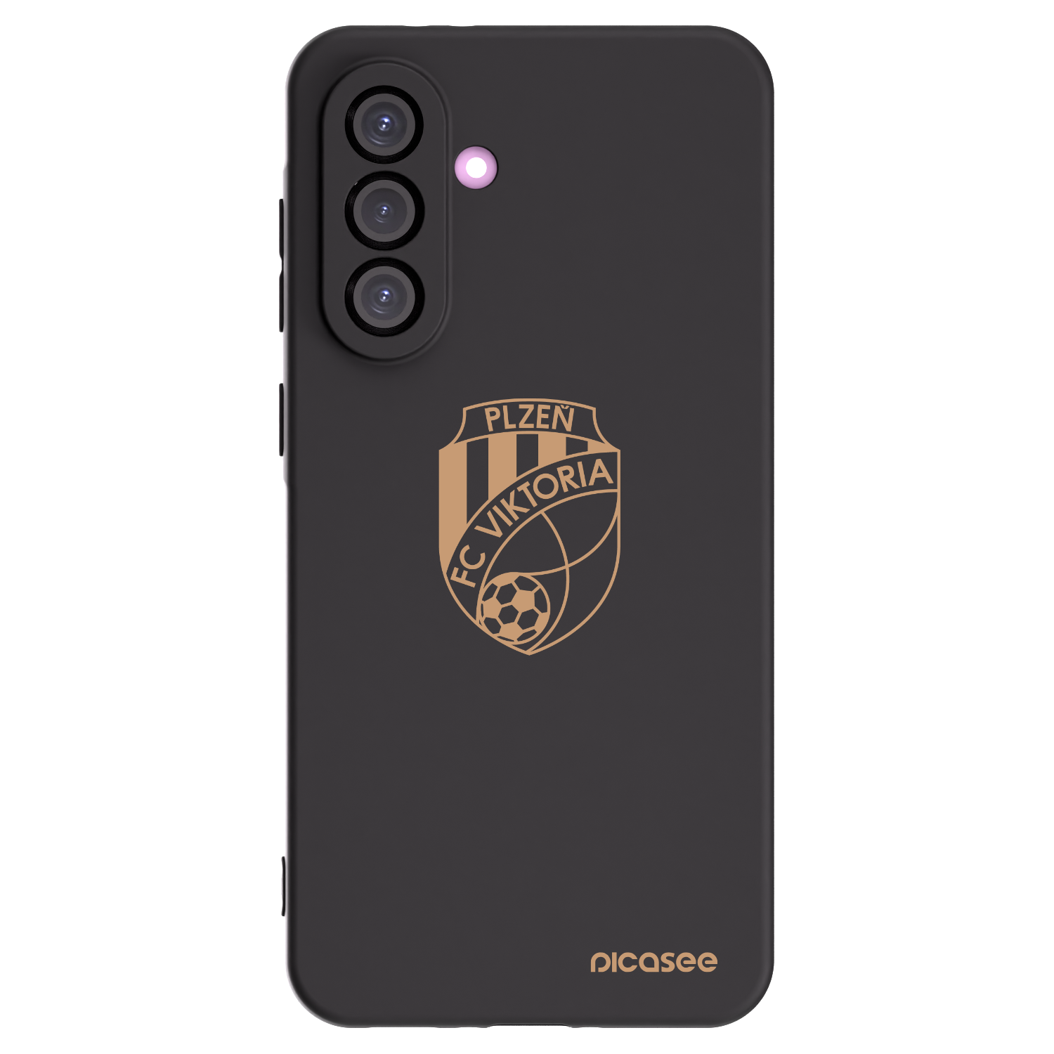 Picasee silikonový černý obal pro Samsung Galaxy A36 5G - FC Viktoria Plzeň I