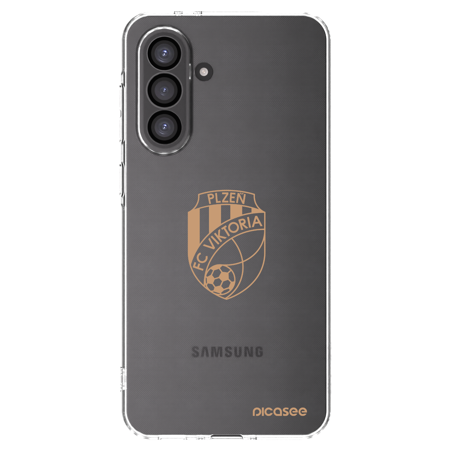 Picasee silikonový průhledný obal pro Samsung Galaxy A36 5G - FC Viktoria Plzeň I