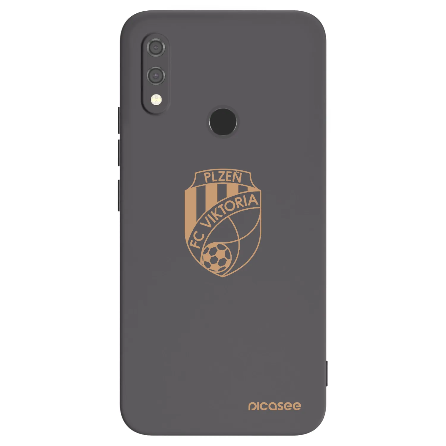Picasee silikonový černý obal pro Xiaomi Redmi Note 7 - FC Viktoria Plzeň I