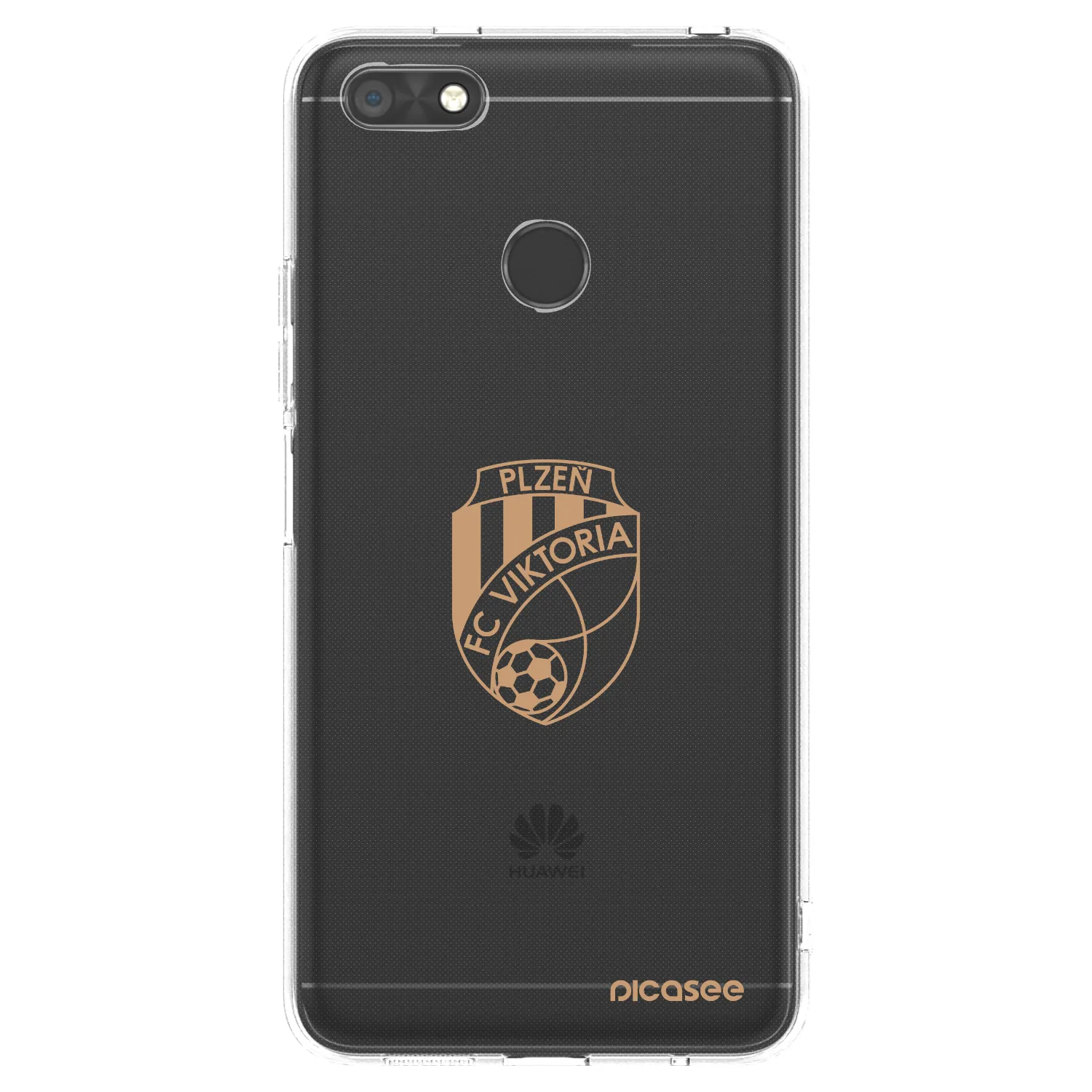 Picasee silikonový průhledný obal pro Huawei P9 Lite Mini - FC Viktoria Plzeň I